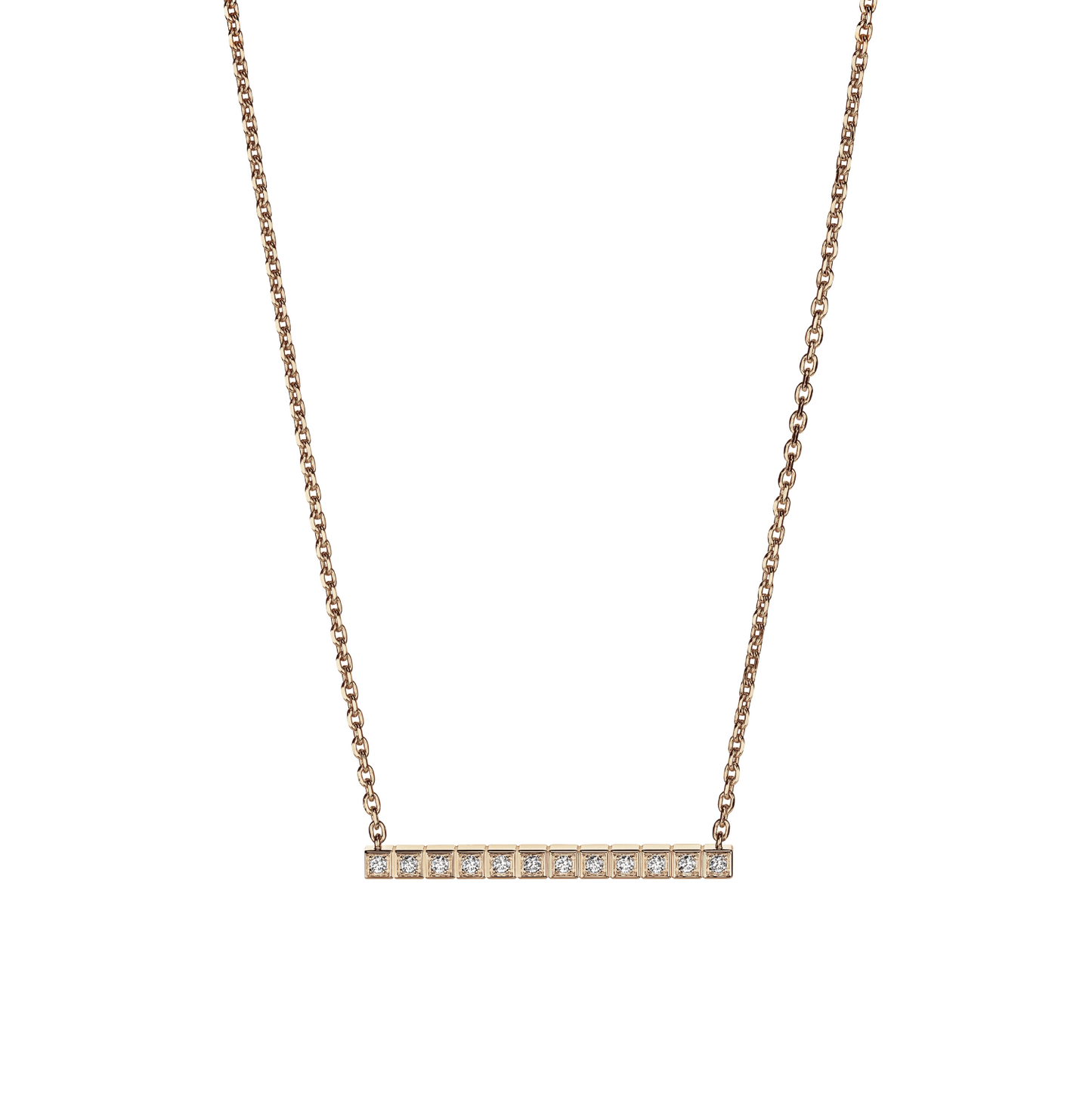 ICE CUBE FULL-SET DIAMONDS NECKLACE