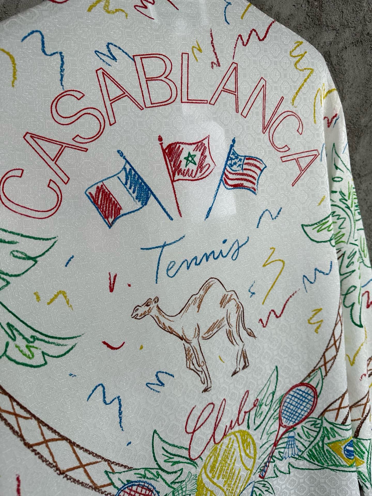 Casablance Long Sleeve Polo
