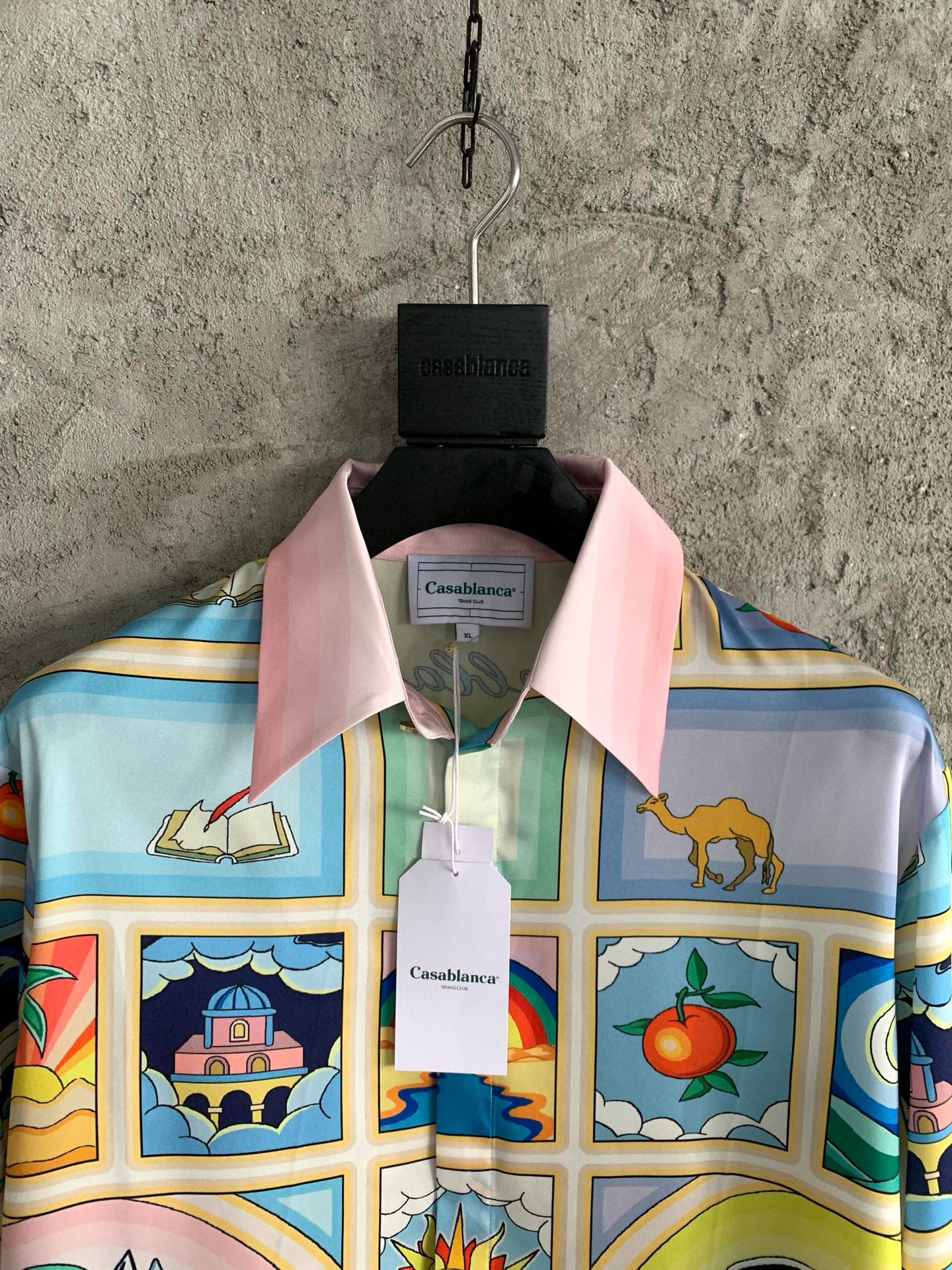 Casablance Long Sleeve Polo
