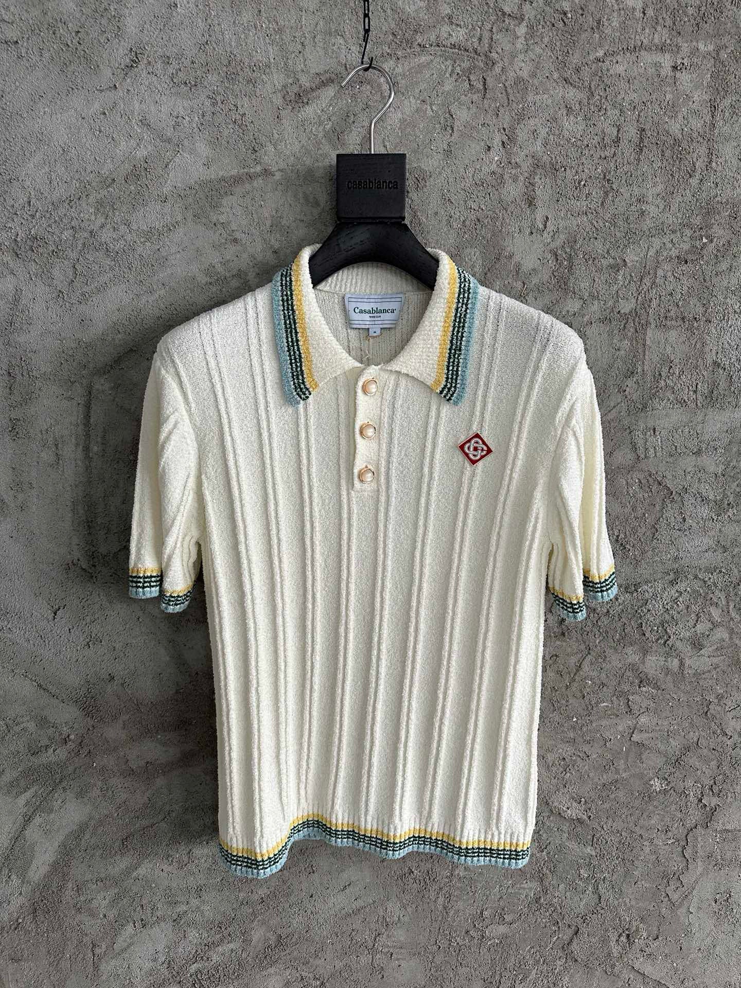 Casablance Short Sleeve Polo