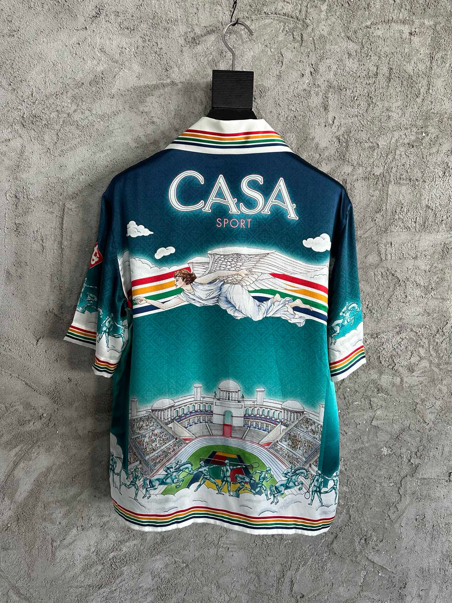 Casablance Short Sleeve Polo