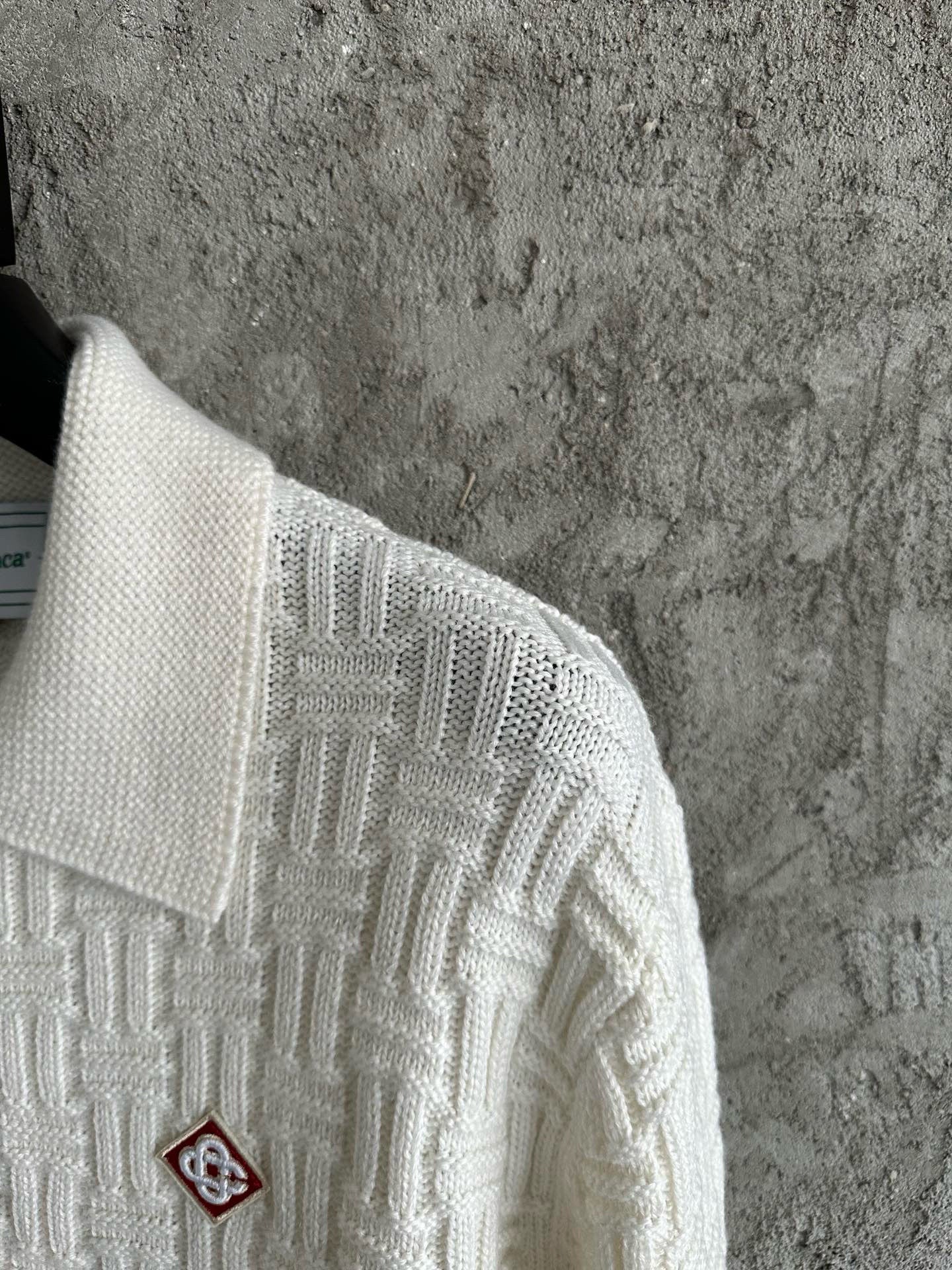 Casablance Long Sleeve Polo