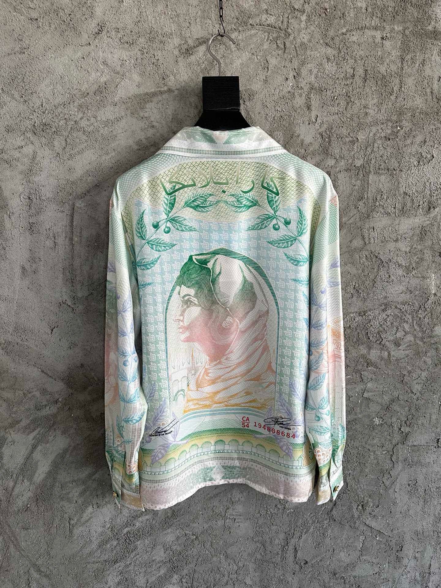 Casablance Long Sleeve Polo