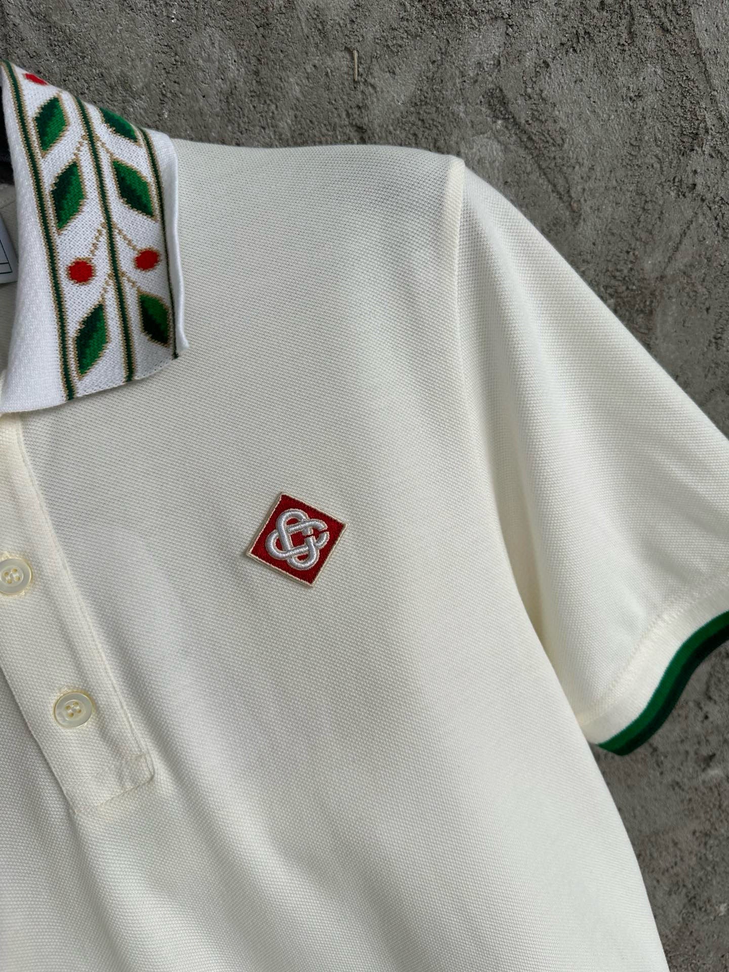 Casablance Short Sleeve Polo