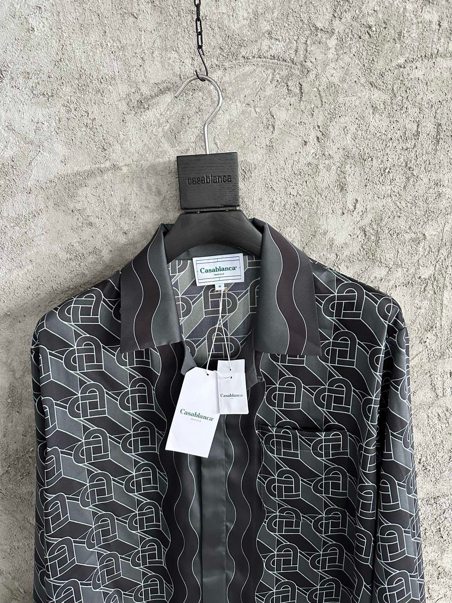 Casablance Long Sleeve Polo