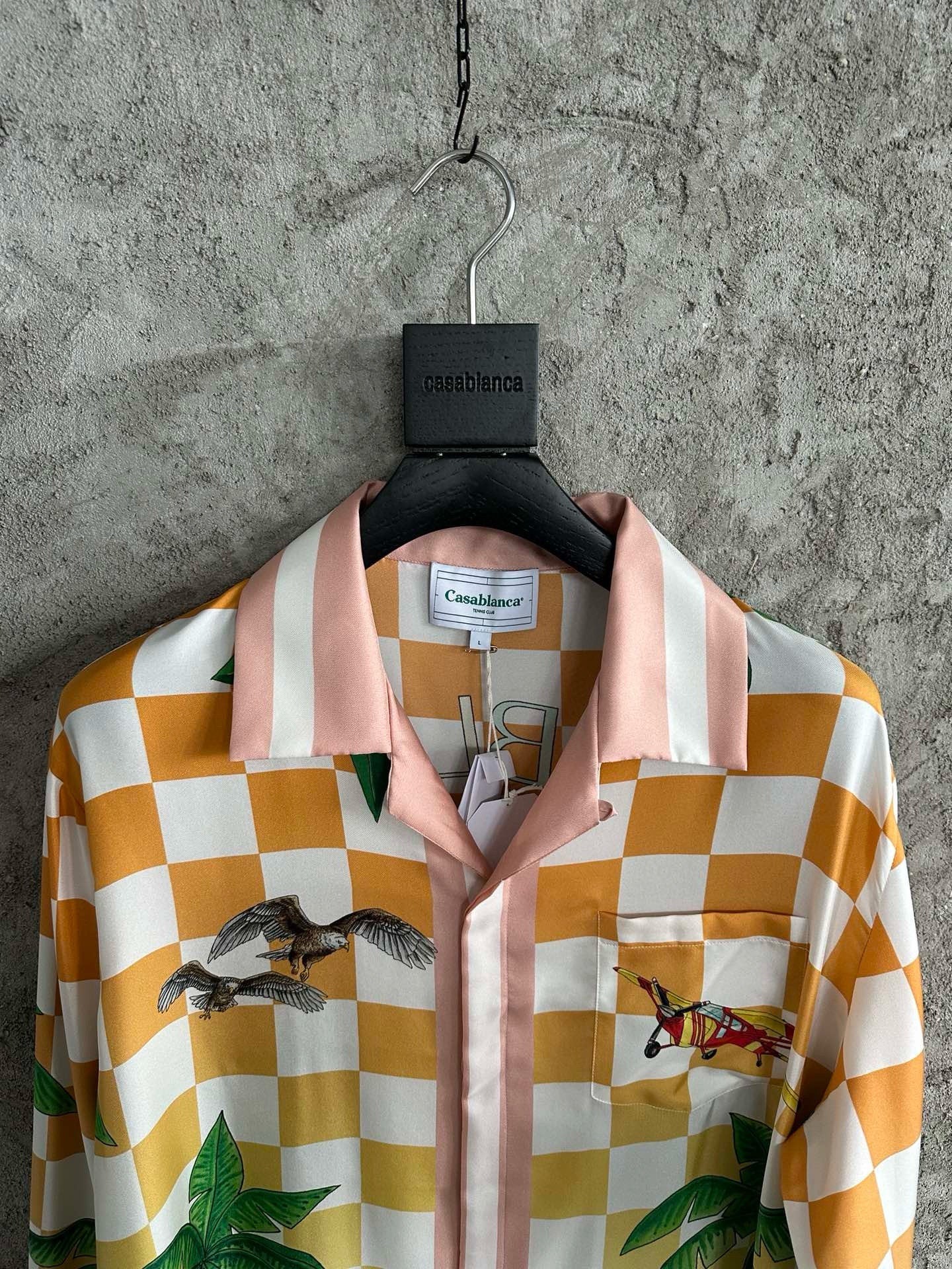 Casablance Long Sleeve Polo