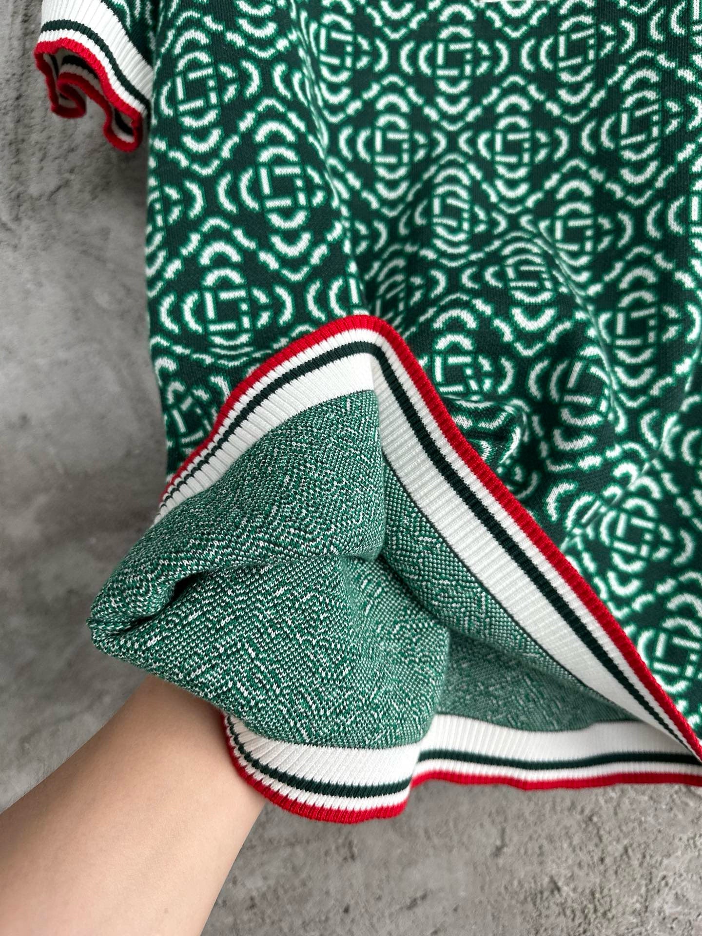 Casablance Short Sleeve Polo