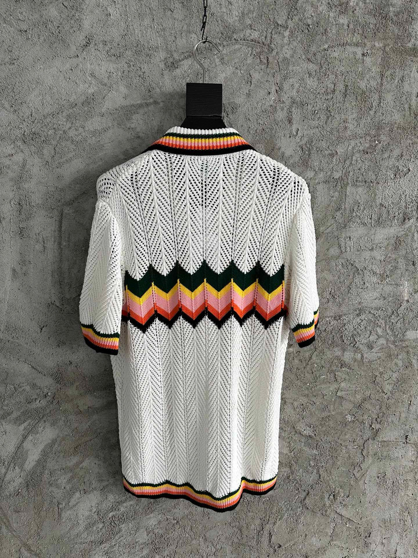 Casablance Short Sleeve Polo