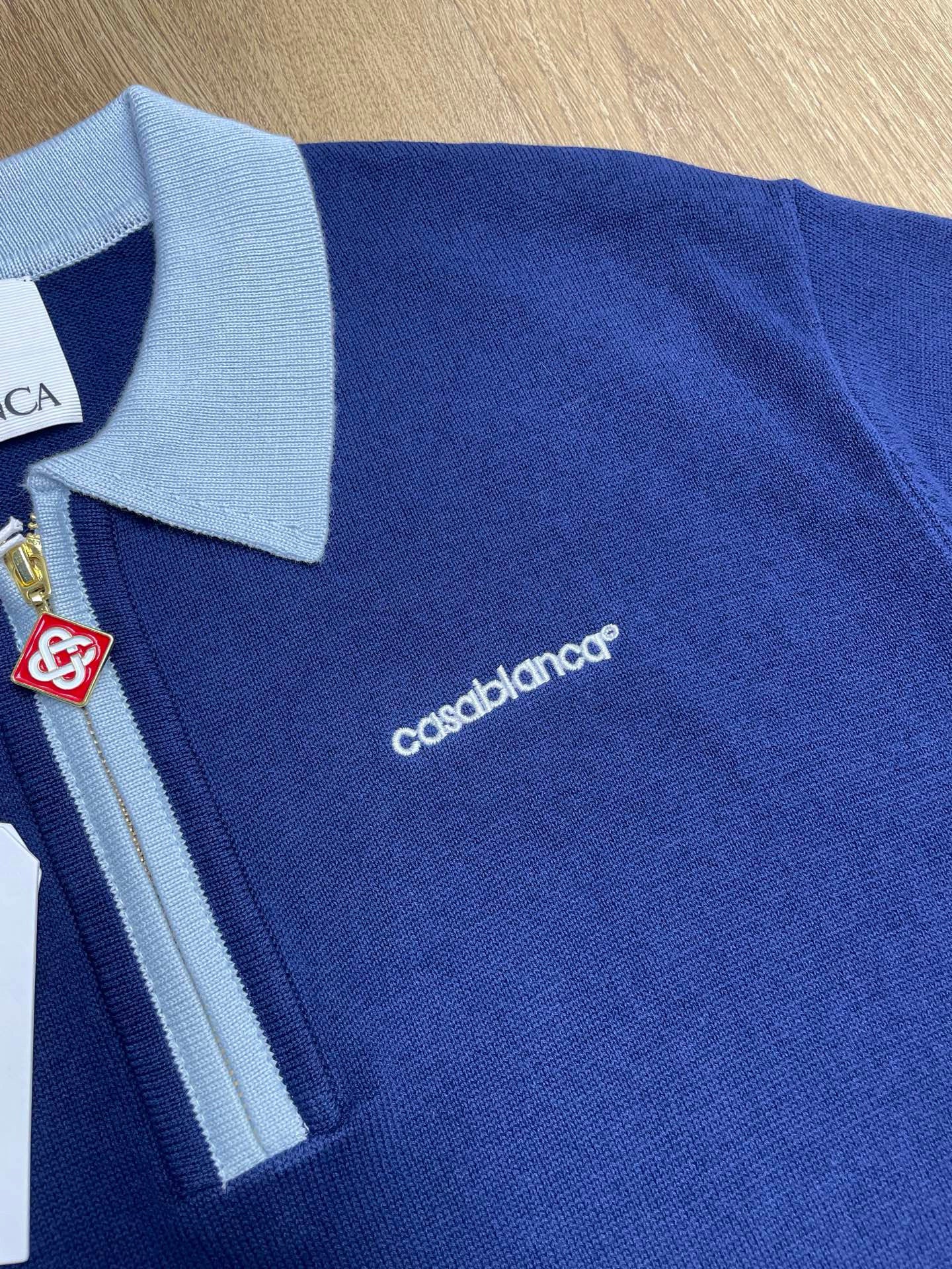Casablanca Knitted Polo