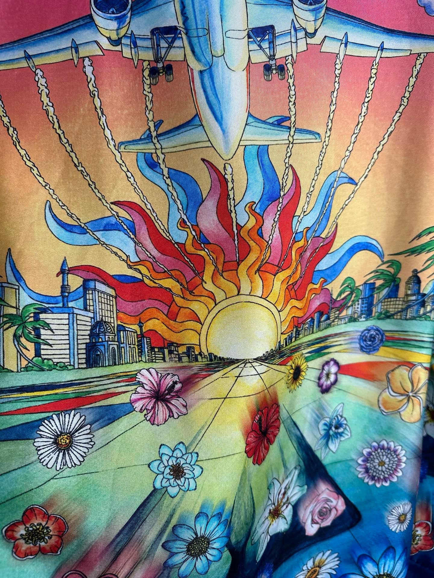 Casablance Long Sleeve Polo