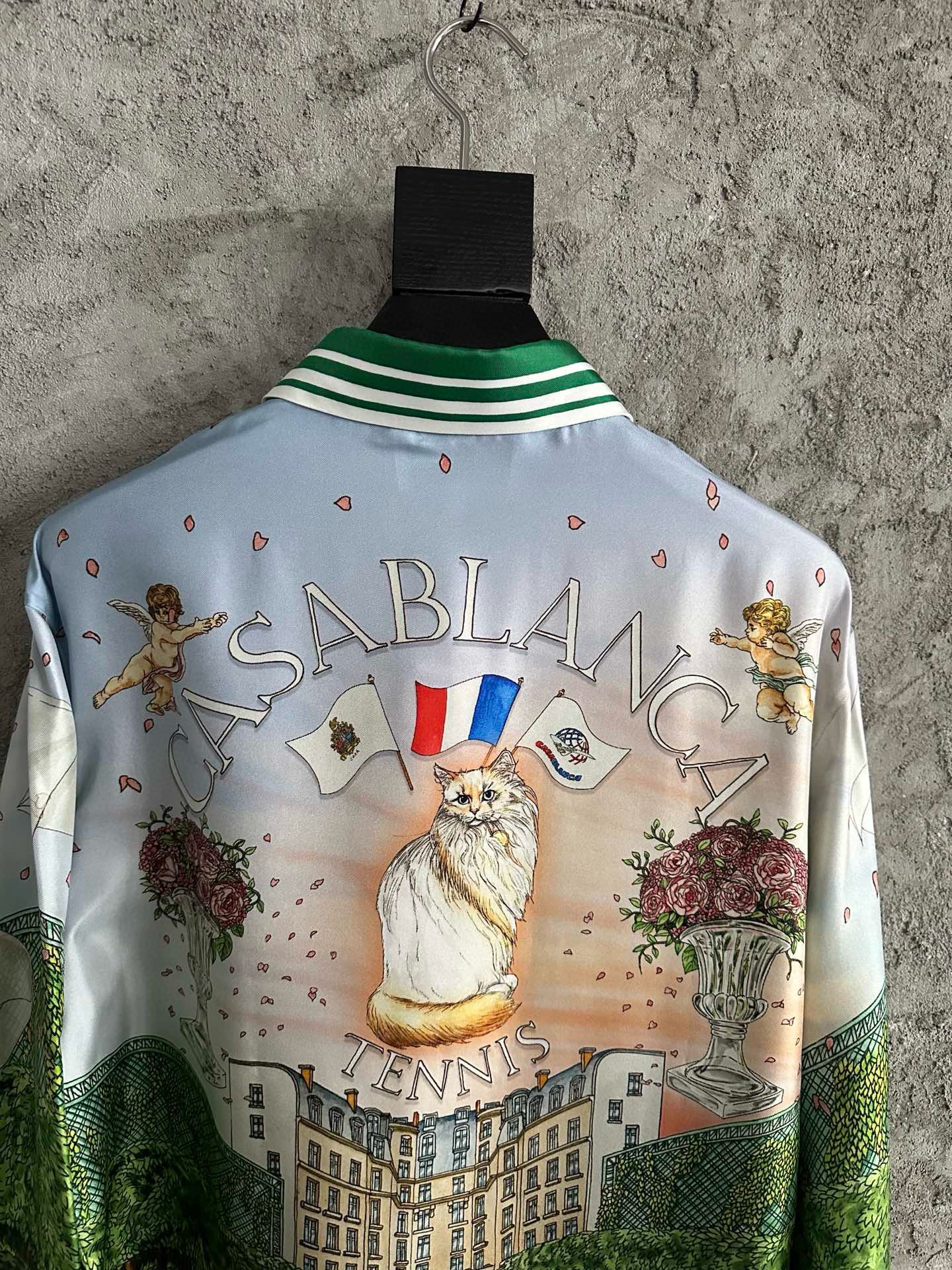 Casablance Long Sleeve Polo