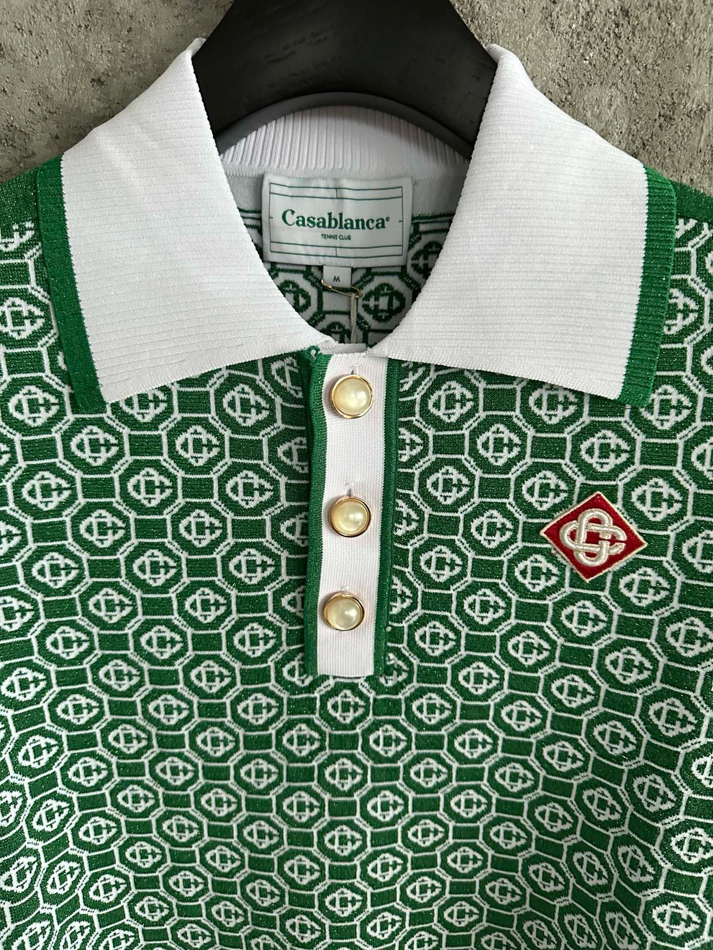 Casablance Short Sleeve Polo