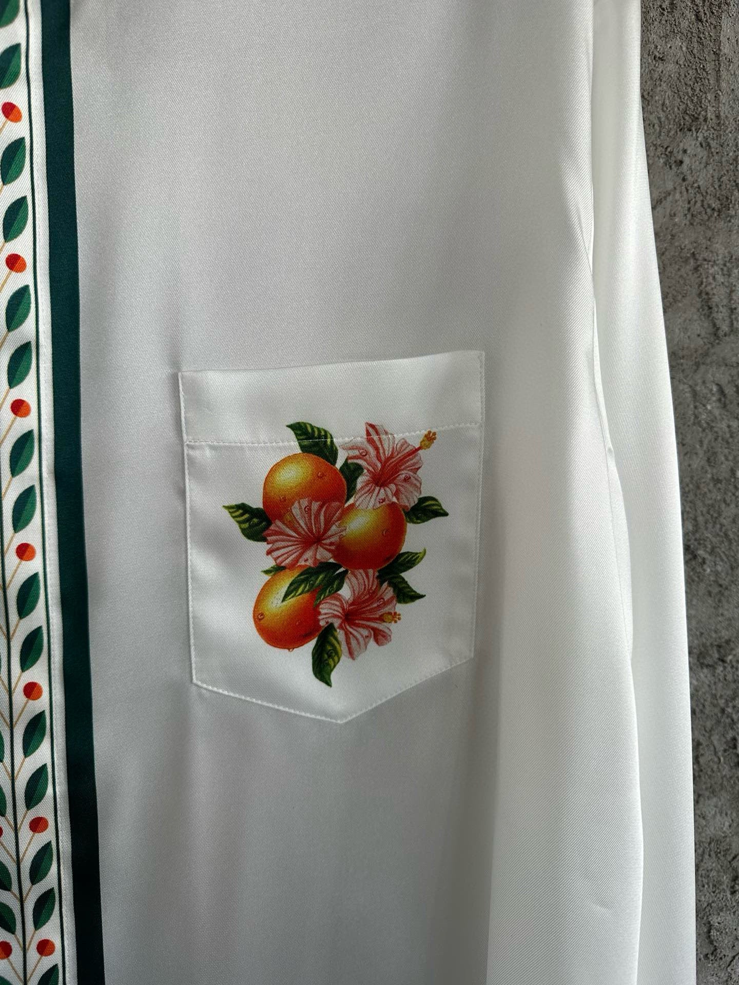 Casablance Long Sleeve Polo