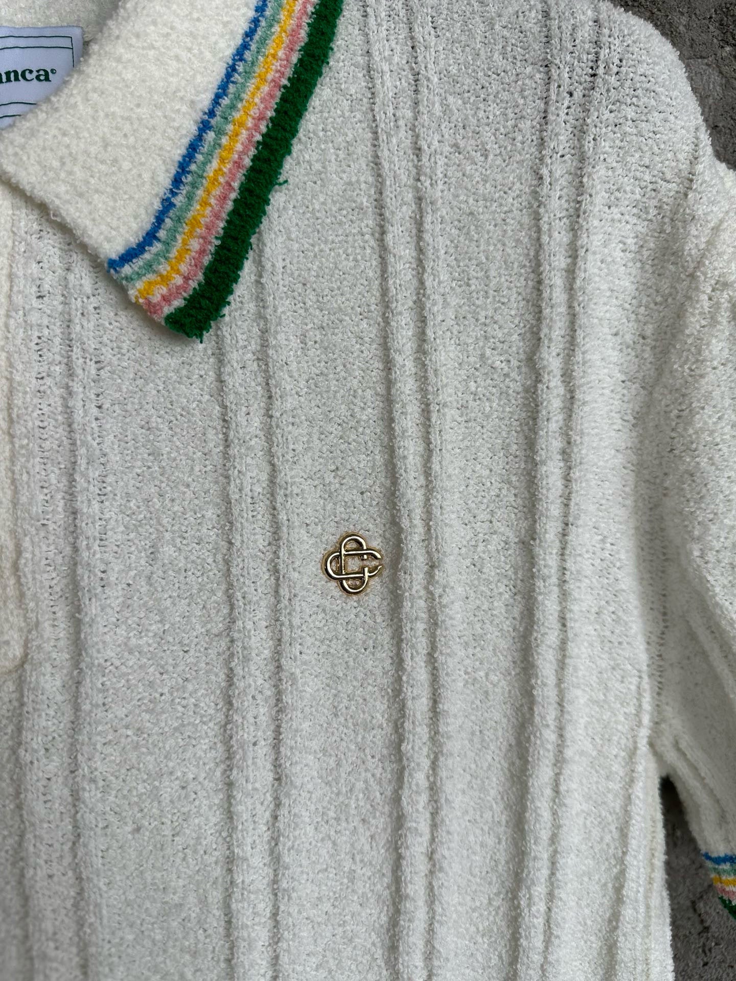Casablance Short Sleeve Polo