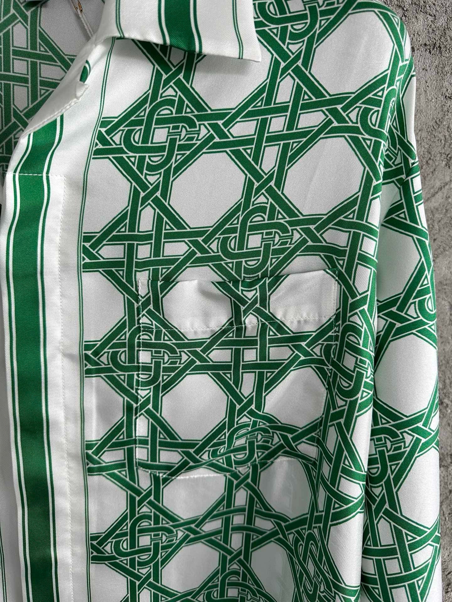 Casablance Long Sleeve Polo