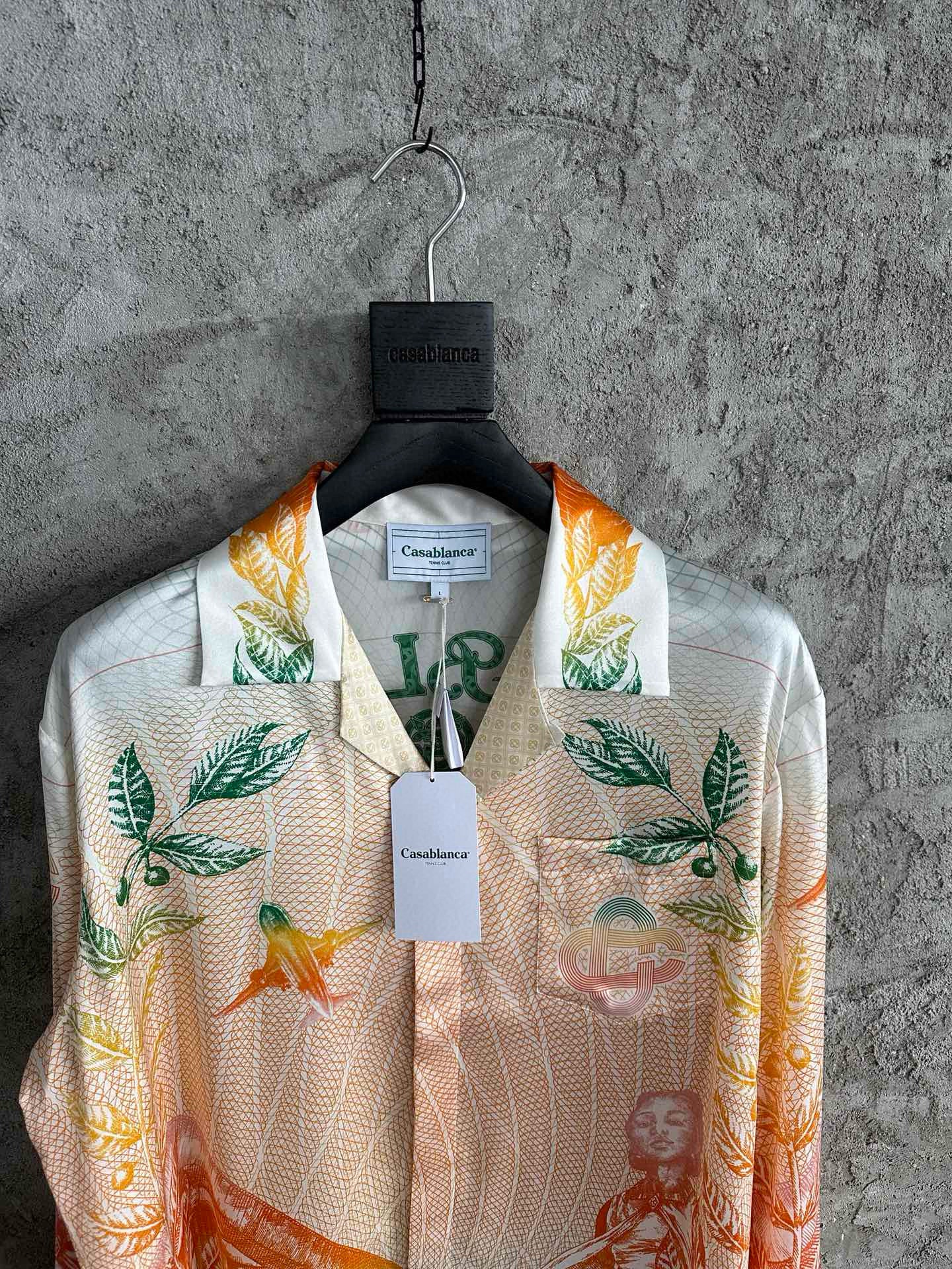 Casablance Long Sleeve Polo