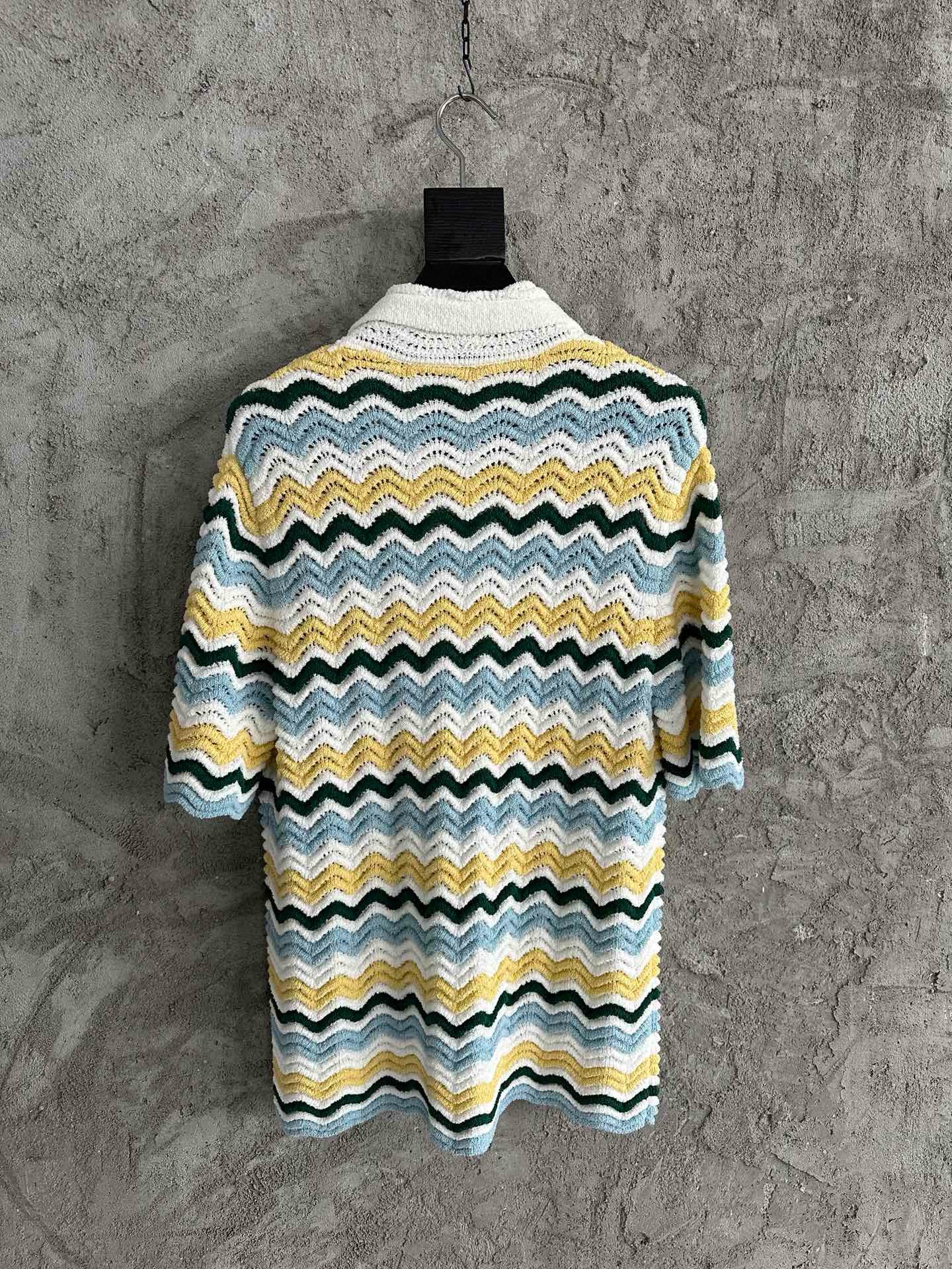 Casablance Short Sleeve Polo