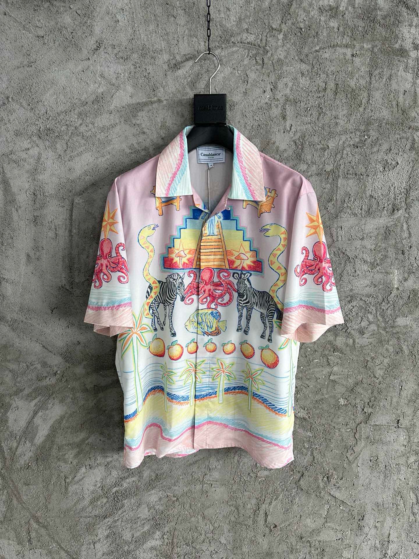 Casablance Short Sleeve Polo