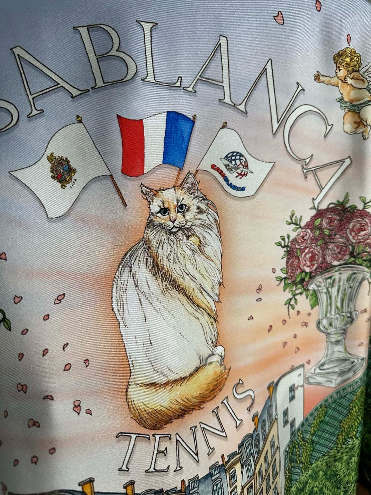 Casablance Long Sleeve Polo