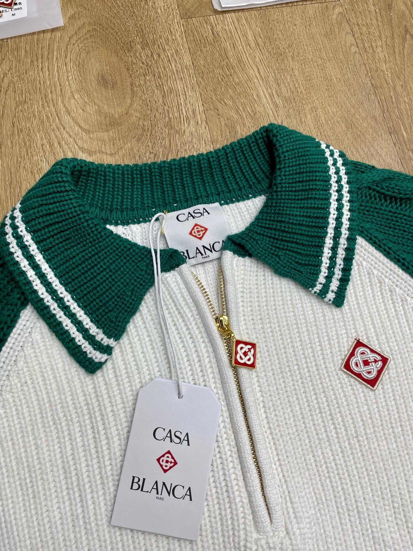 Casablanca Long Sleeve Polo