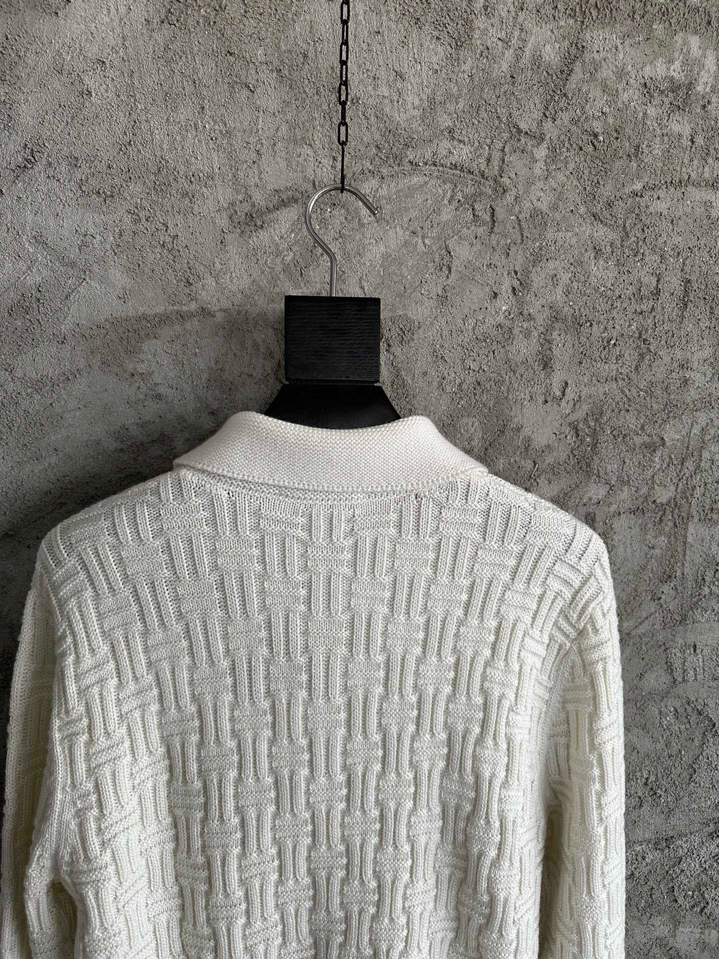 Casablance Long Sleeve Polo