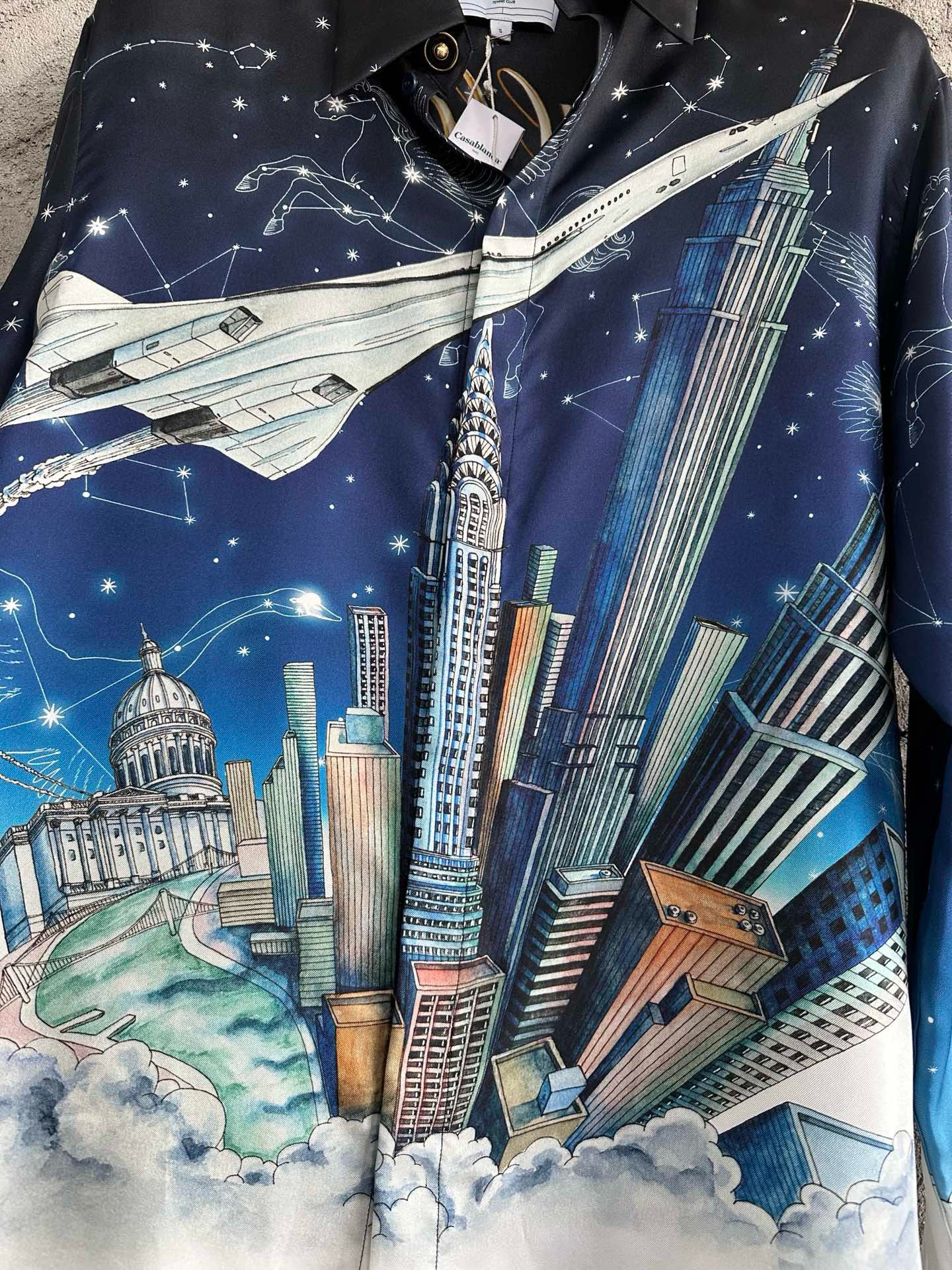 Casablance Long Sleeve Polo