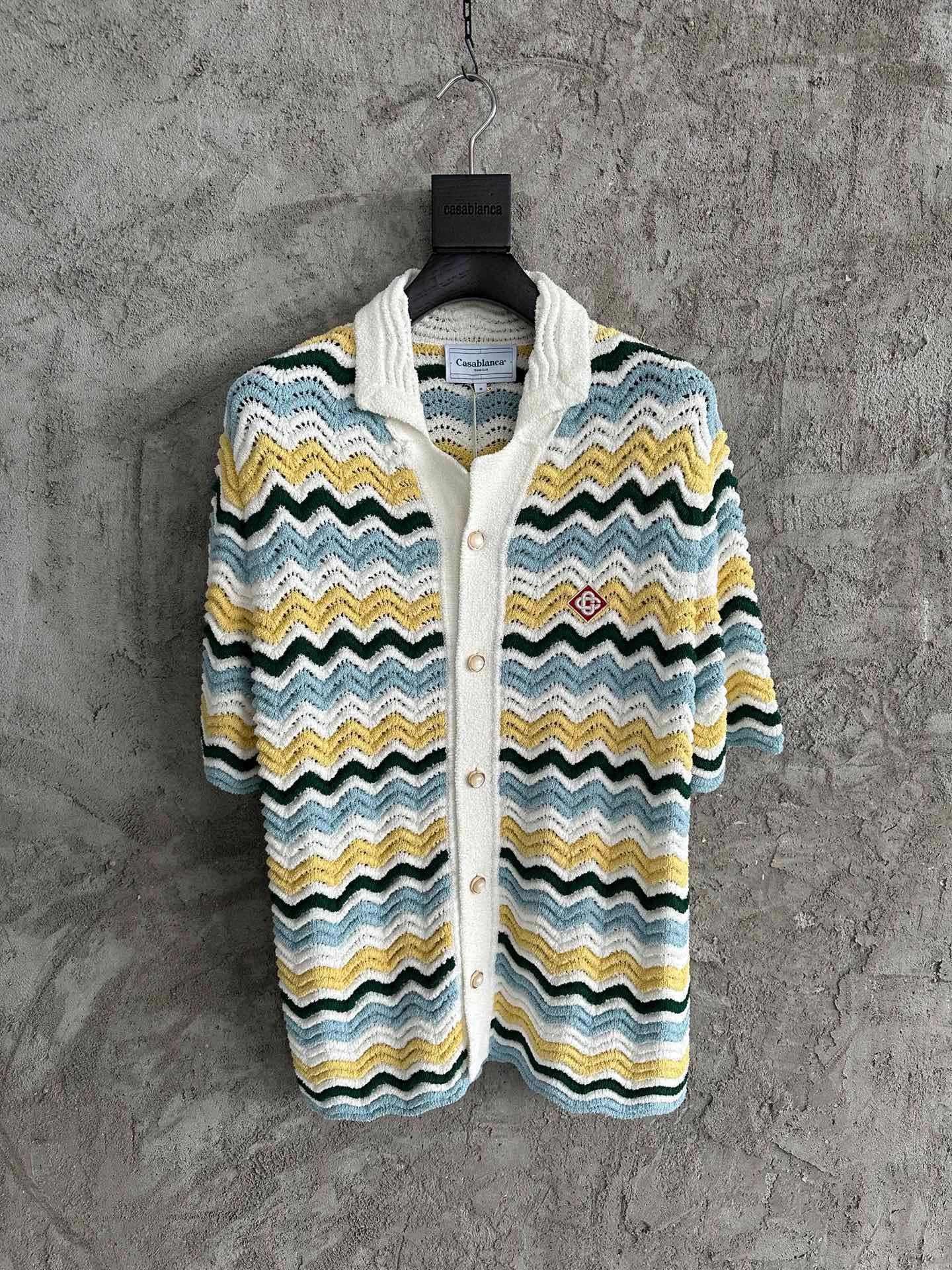 Casablance Short Sleeve Polo