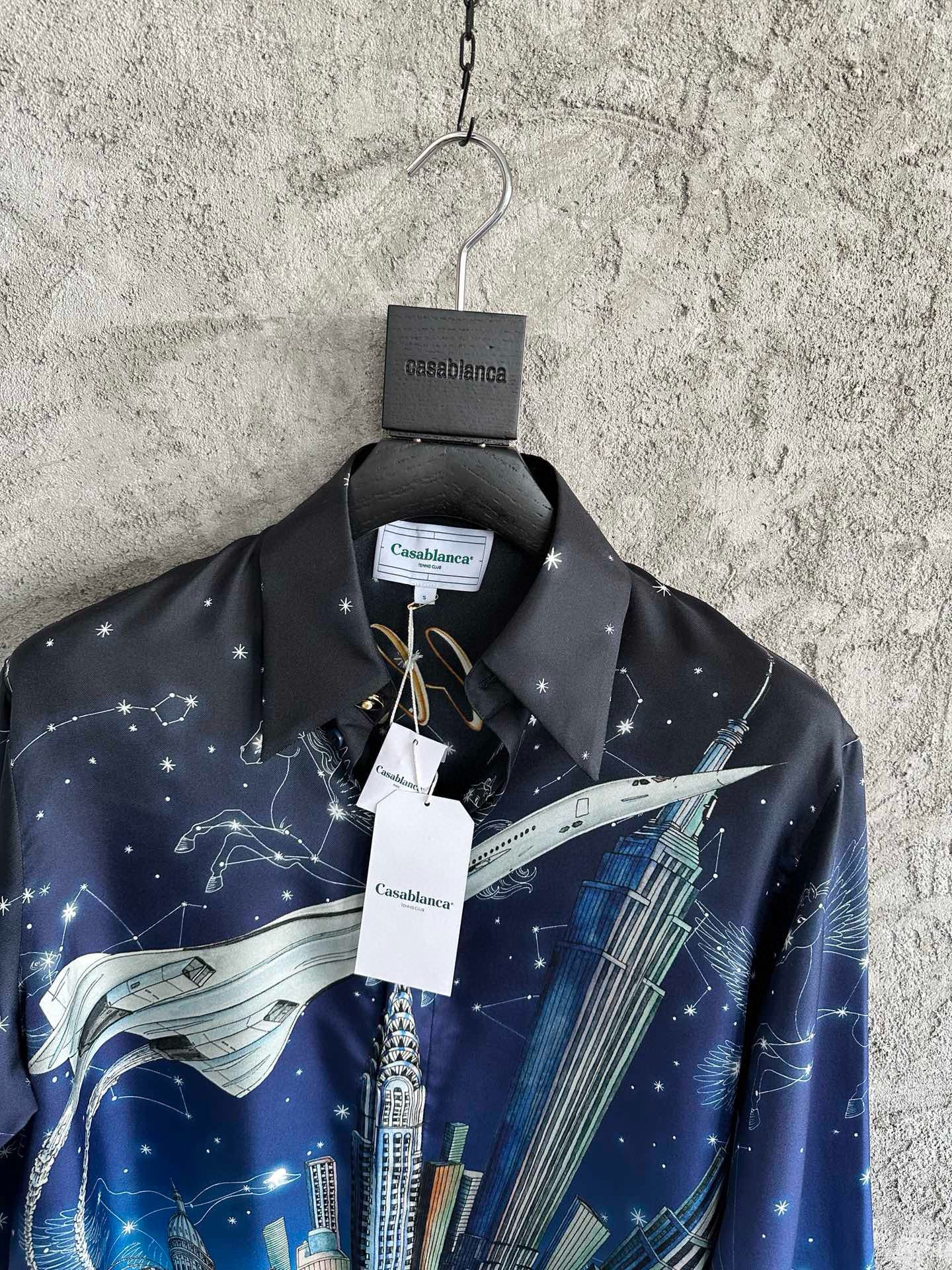 Casablance Long Sleeve Polo