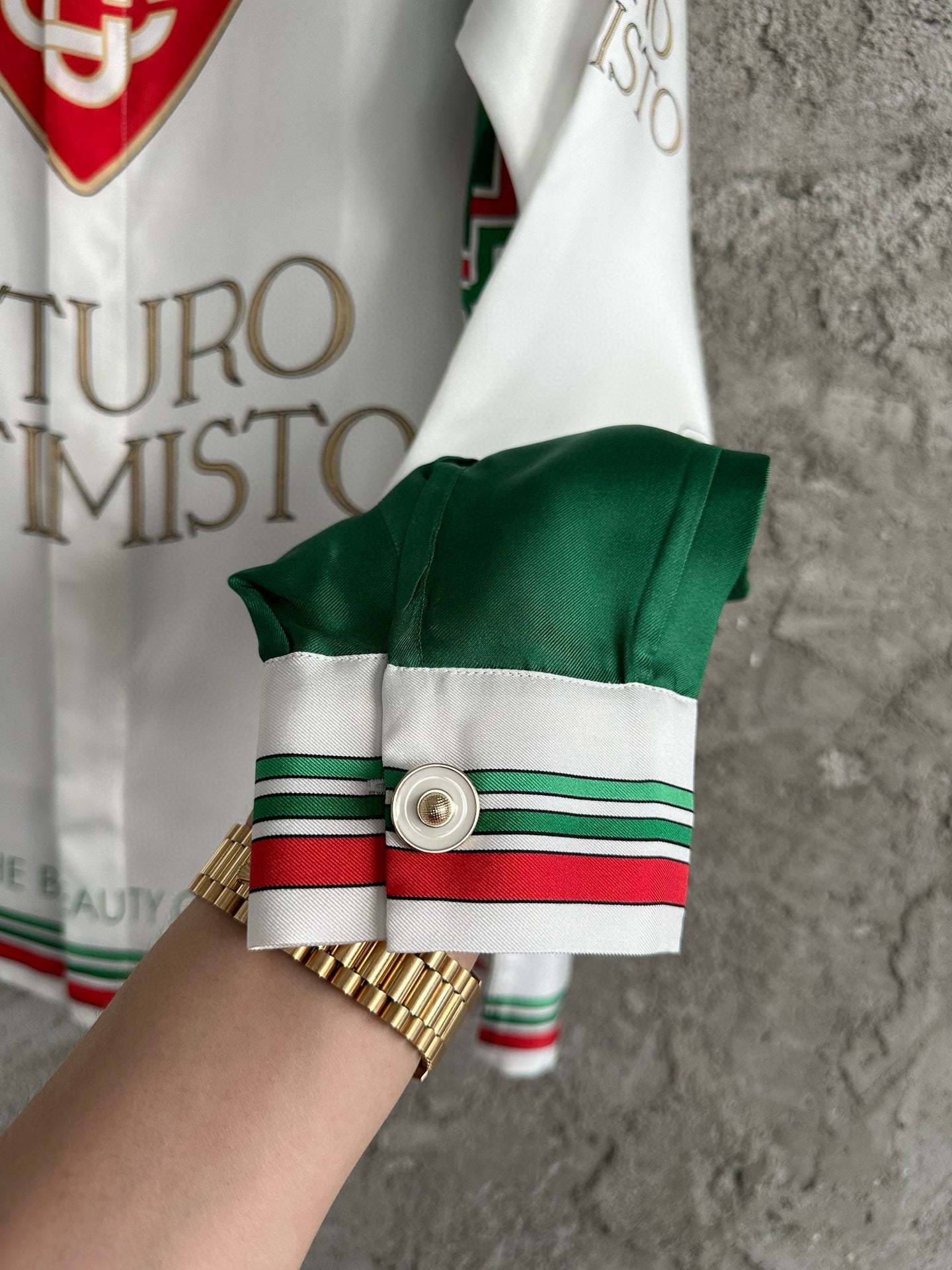 Casablance Long Sleeve Polo
