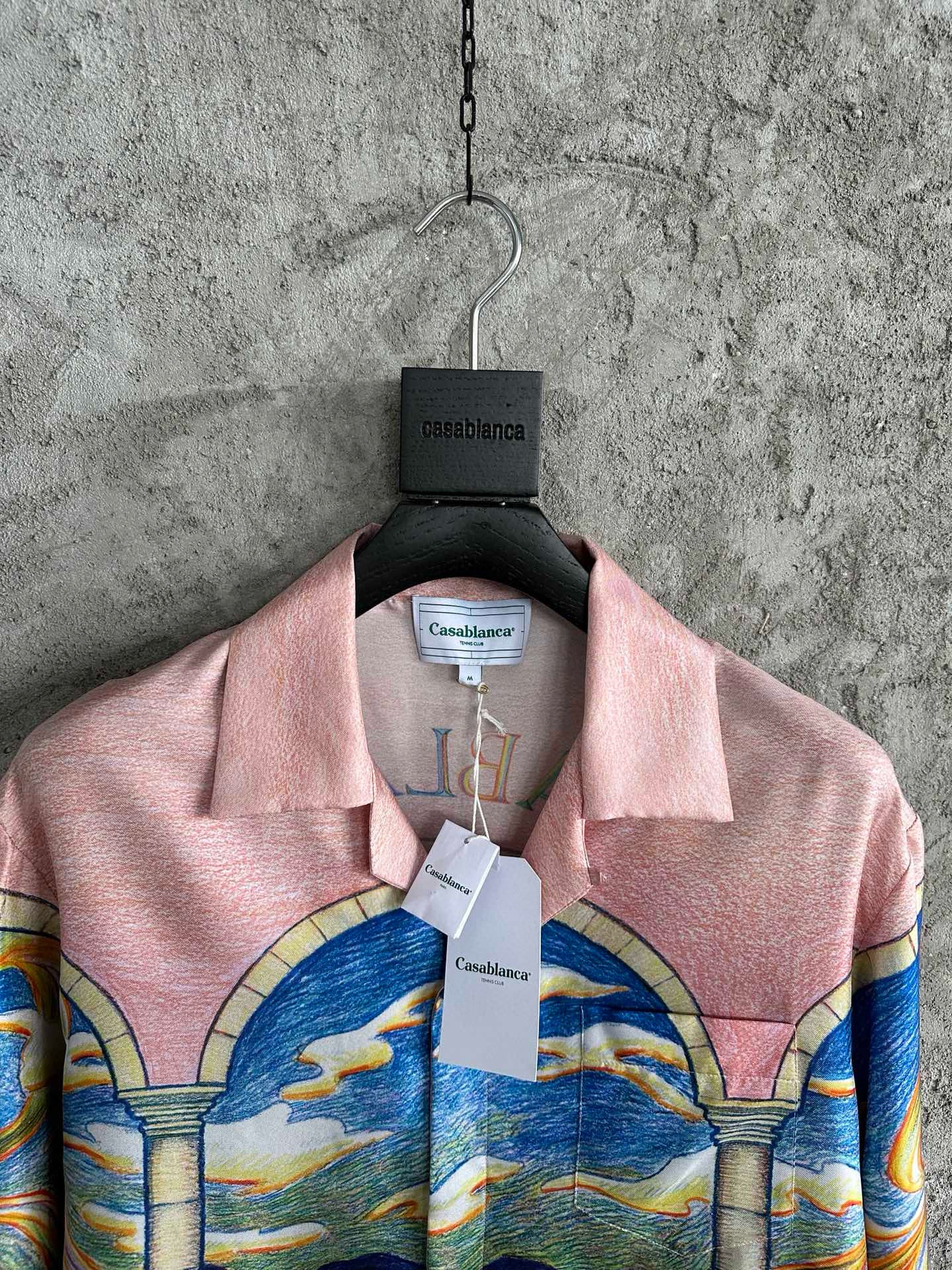 Casablance Long Sleeve Polo