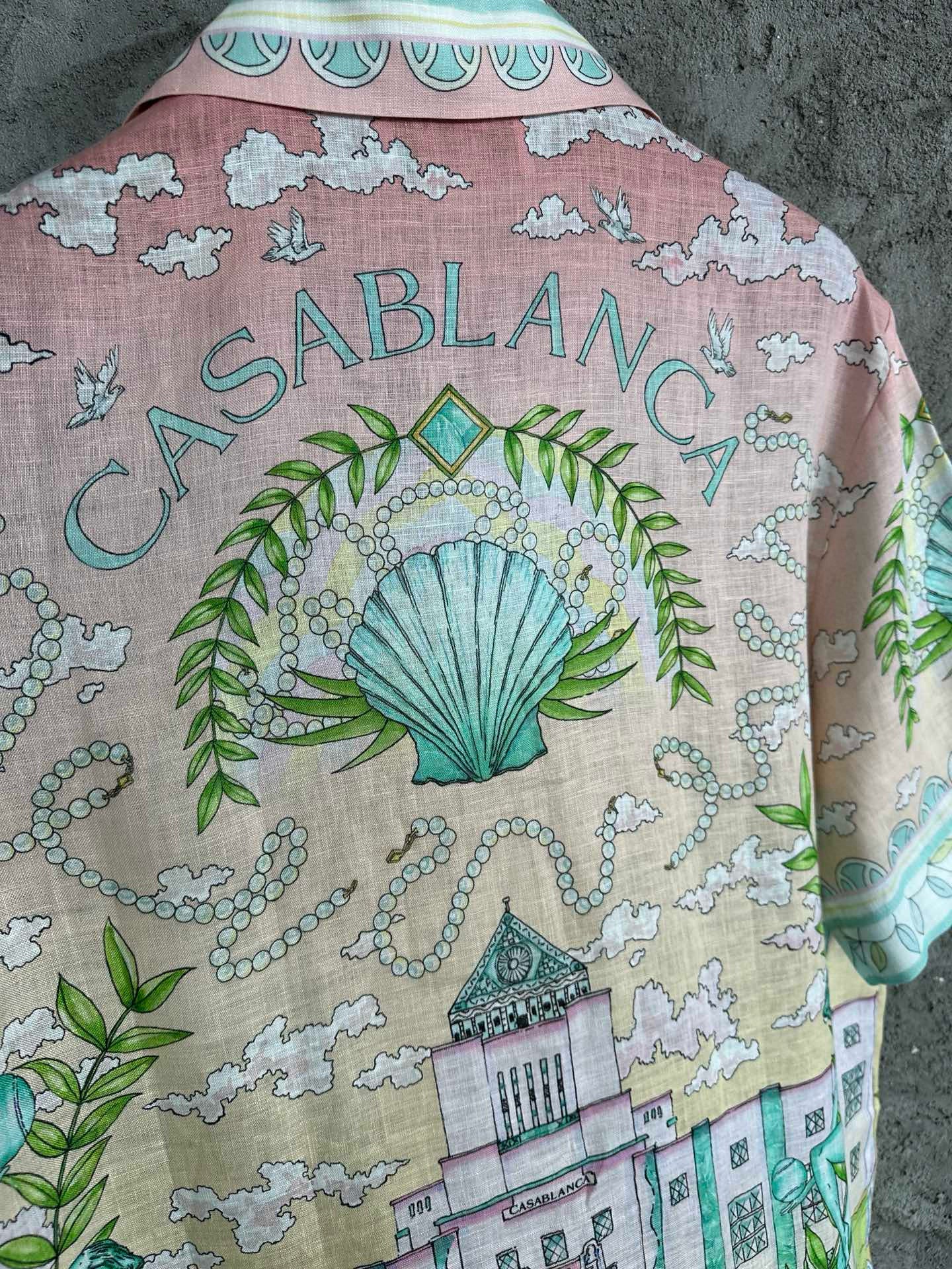 Casablance Short Sleeve Polo