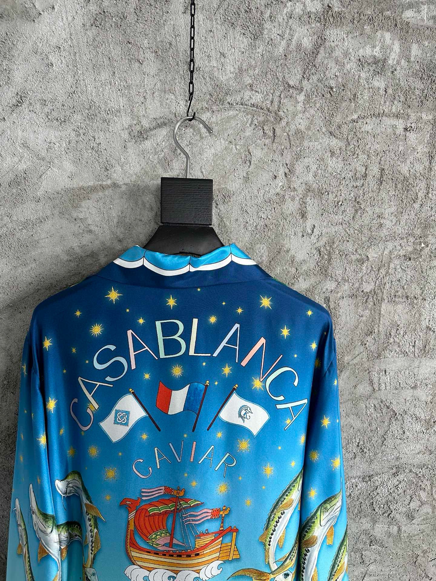 Casablance Long Sleeve Polo