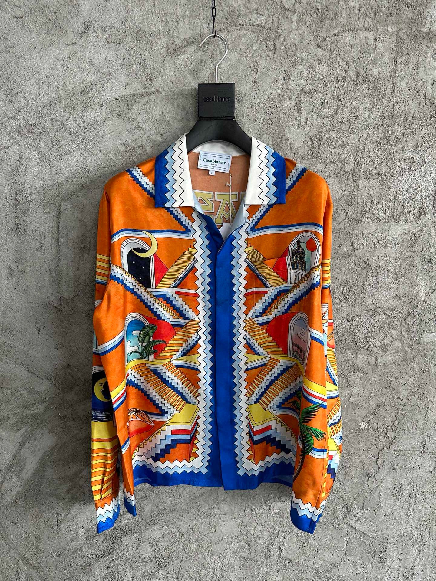 Casablance Long Sleeve Polo