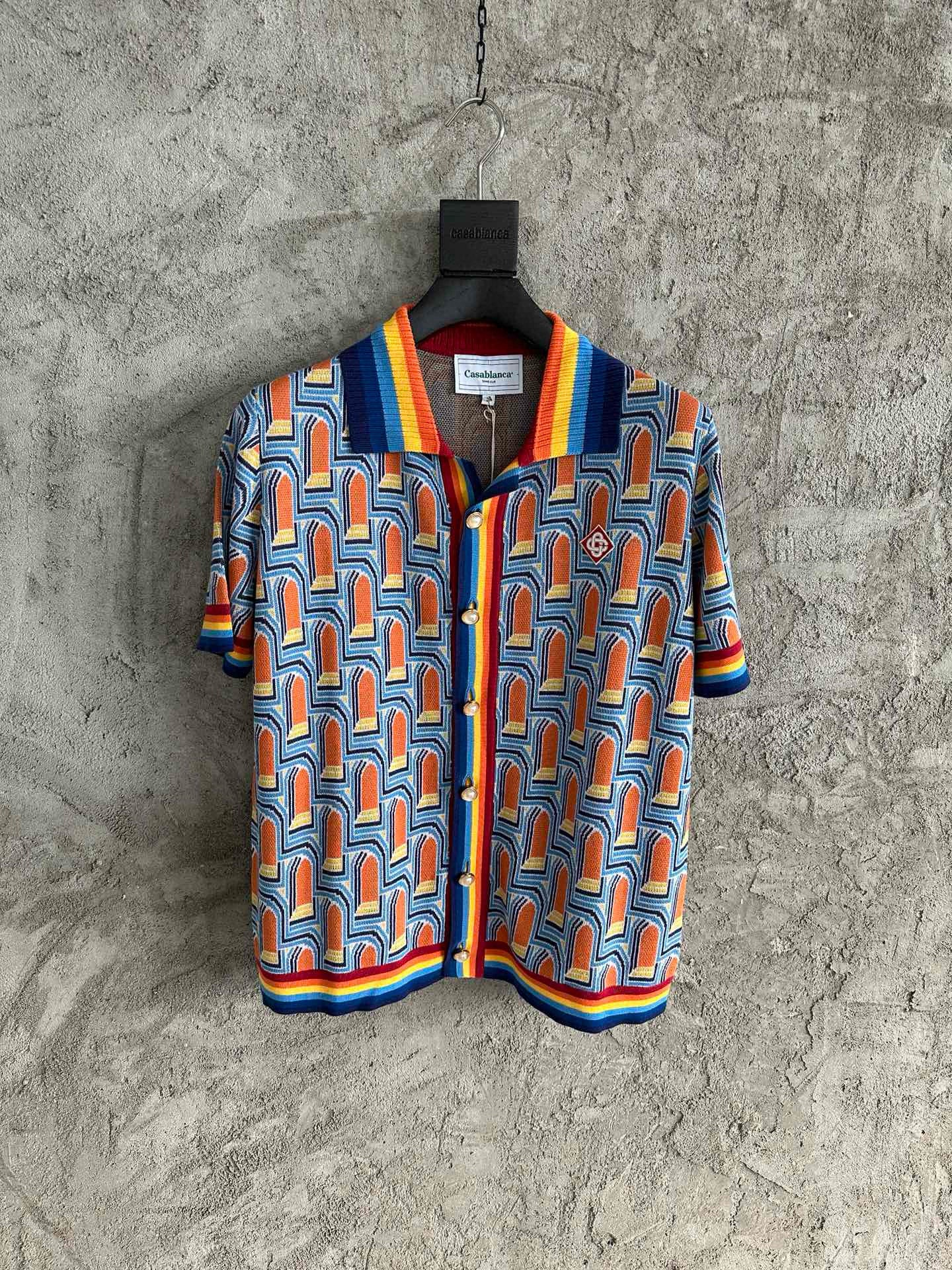 Casablance Short Sleeve Polo