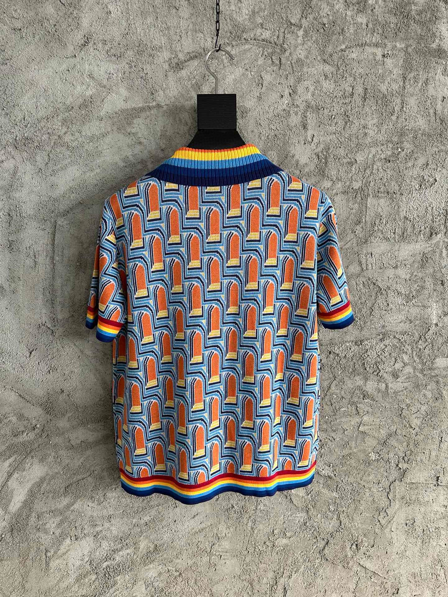 Casablance Short Sleeve Polo