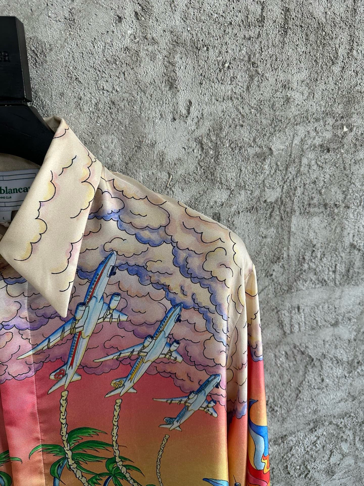 Casablance Long Sleeve Polo