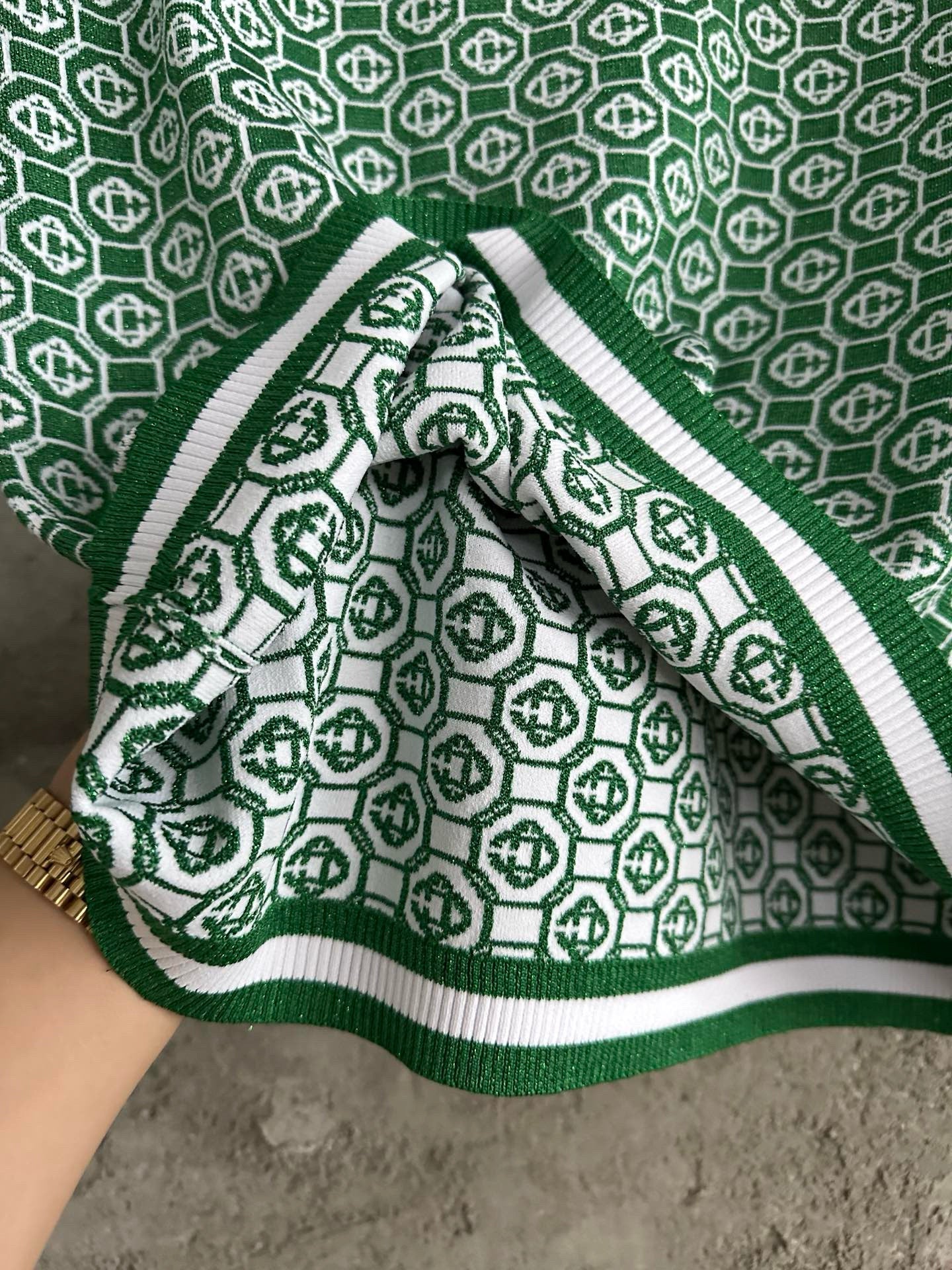 Casablance Short Sleeve Polo