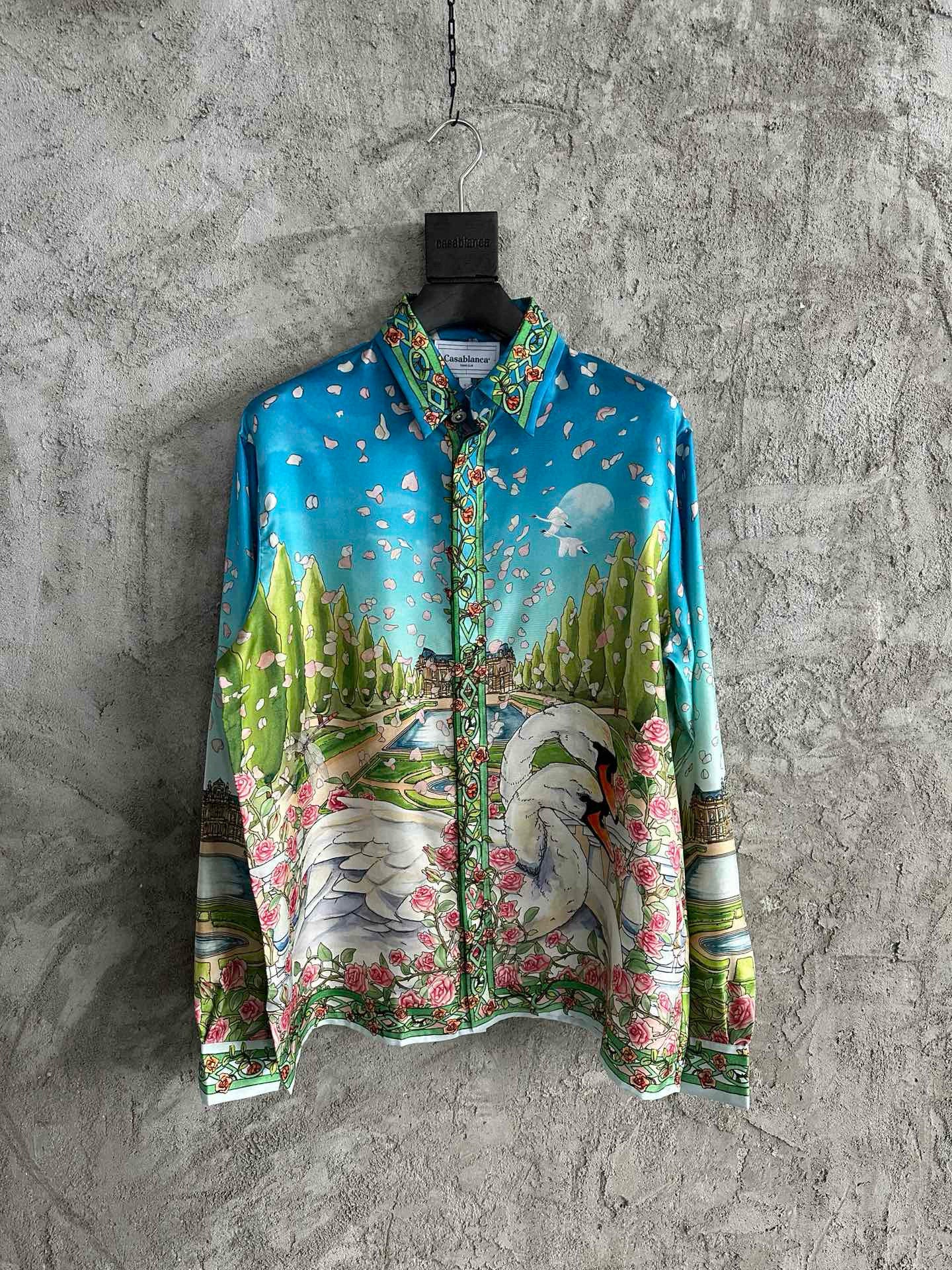 Casablance Long Sleeve Polo