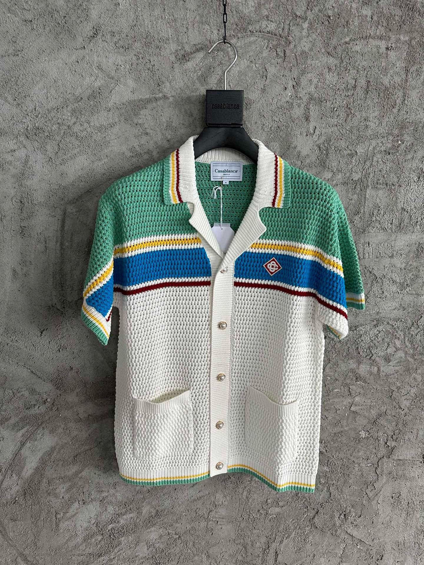 Casablance Short Sleeve Polo