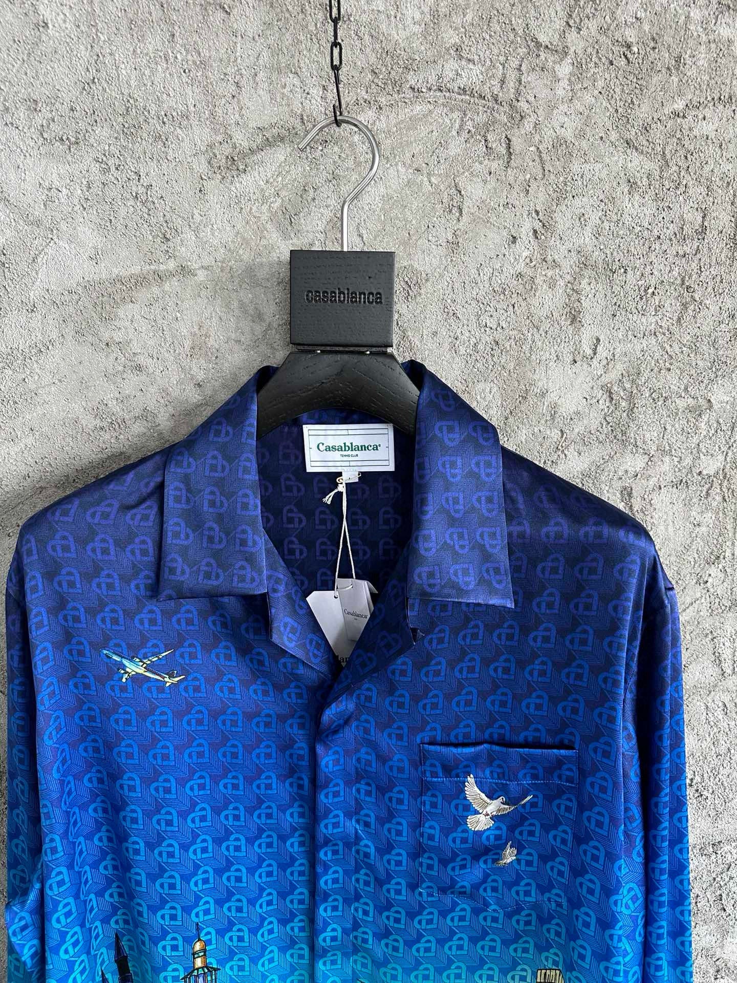 Casablance Long Sleeve Polo
