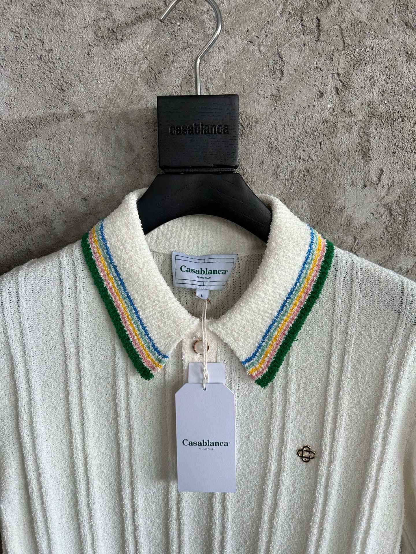 Casablance Short Sleeve Polo