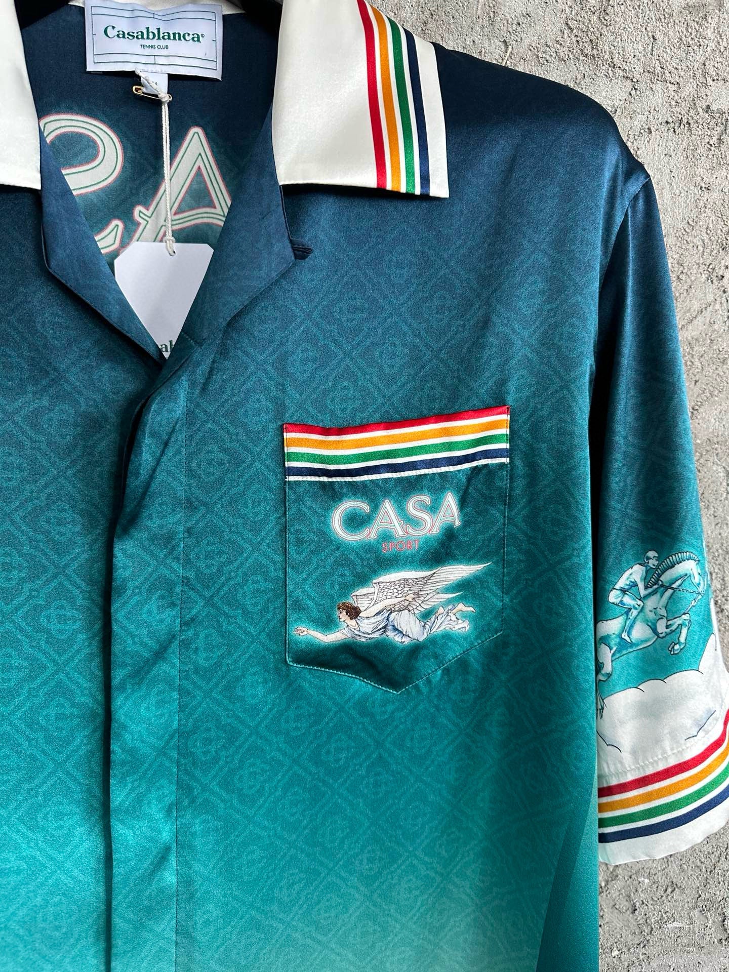 Casablance Short Sleeve Polo