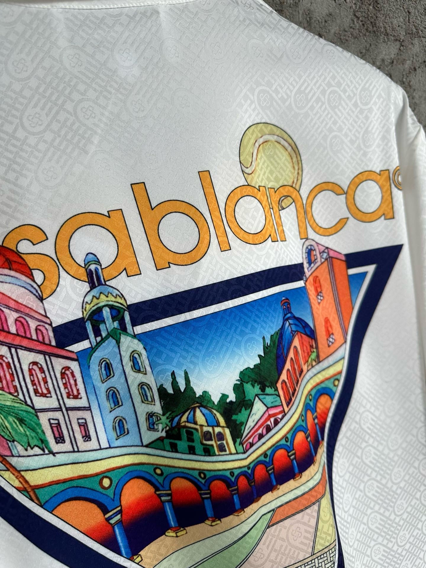 Casablance Short Sleeve Polo