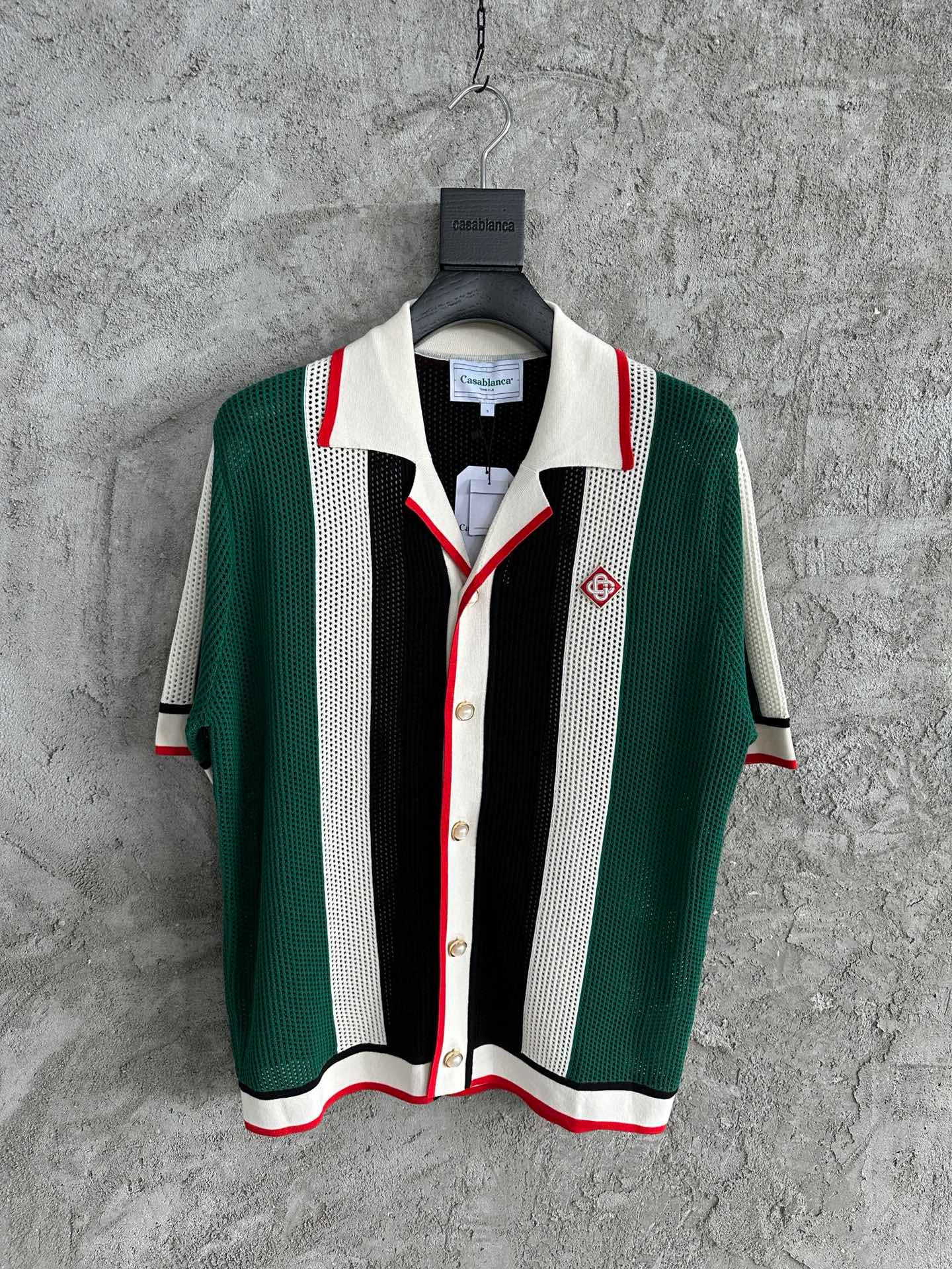 Casablance Short Sleeve Polo