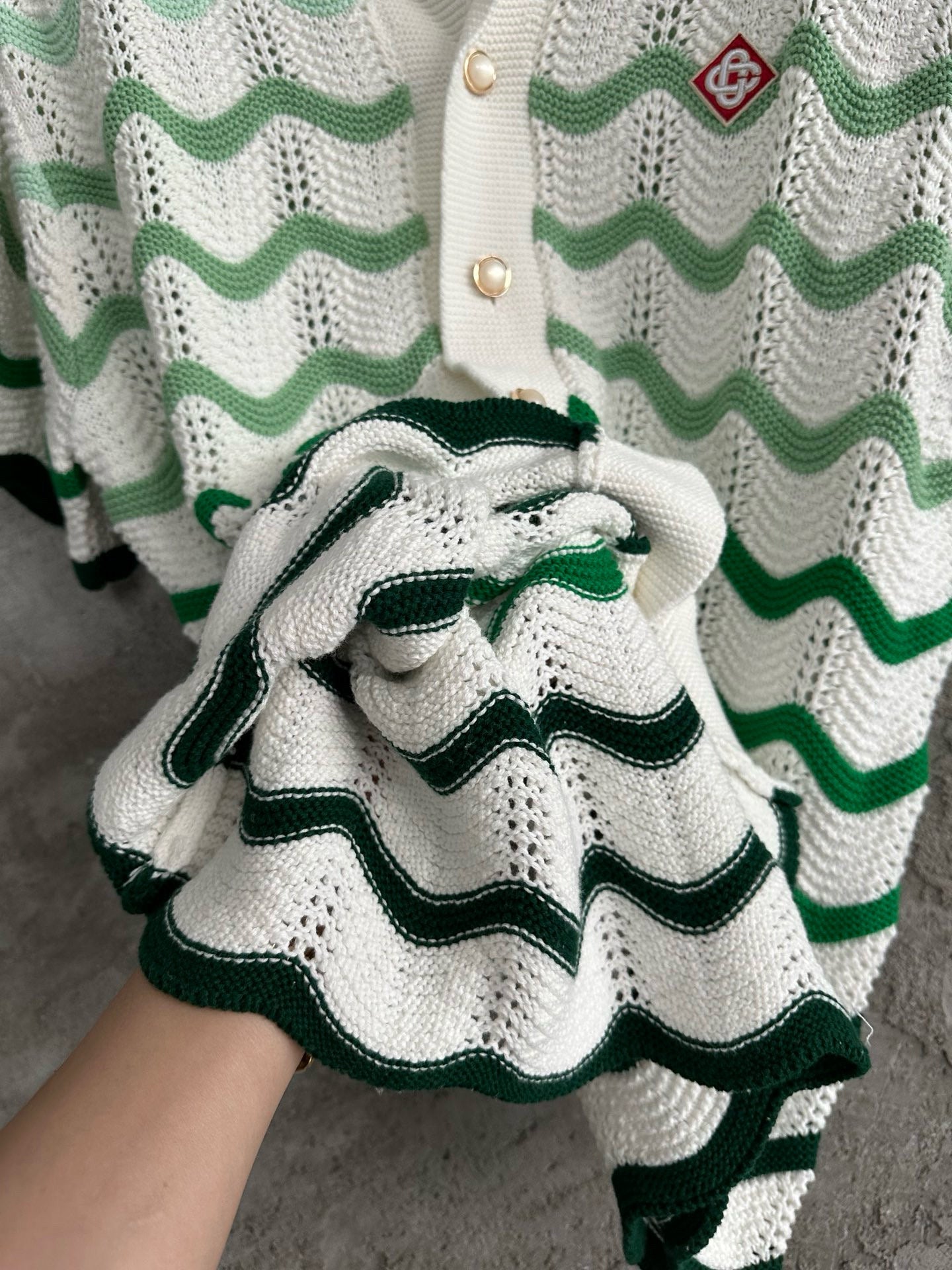 Casablance Short Sleeve Polo