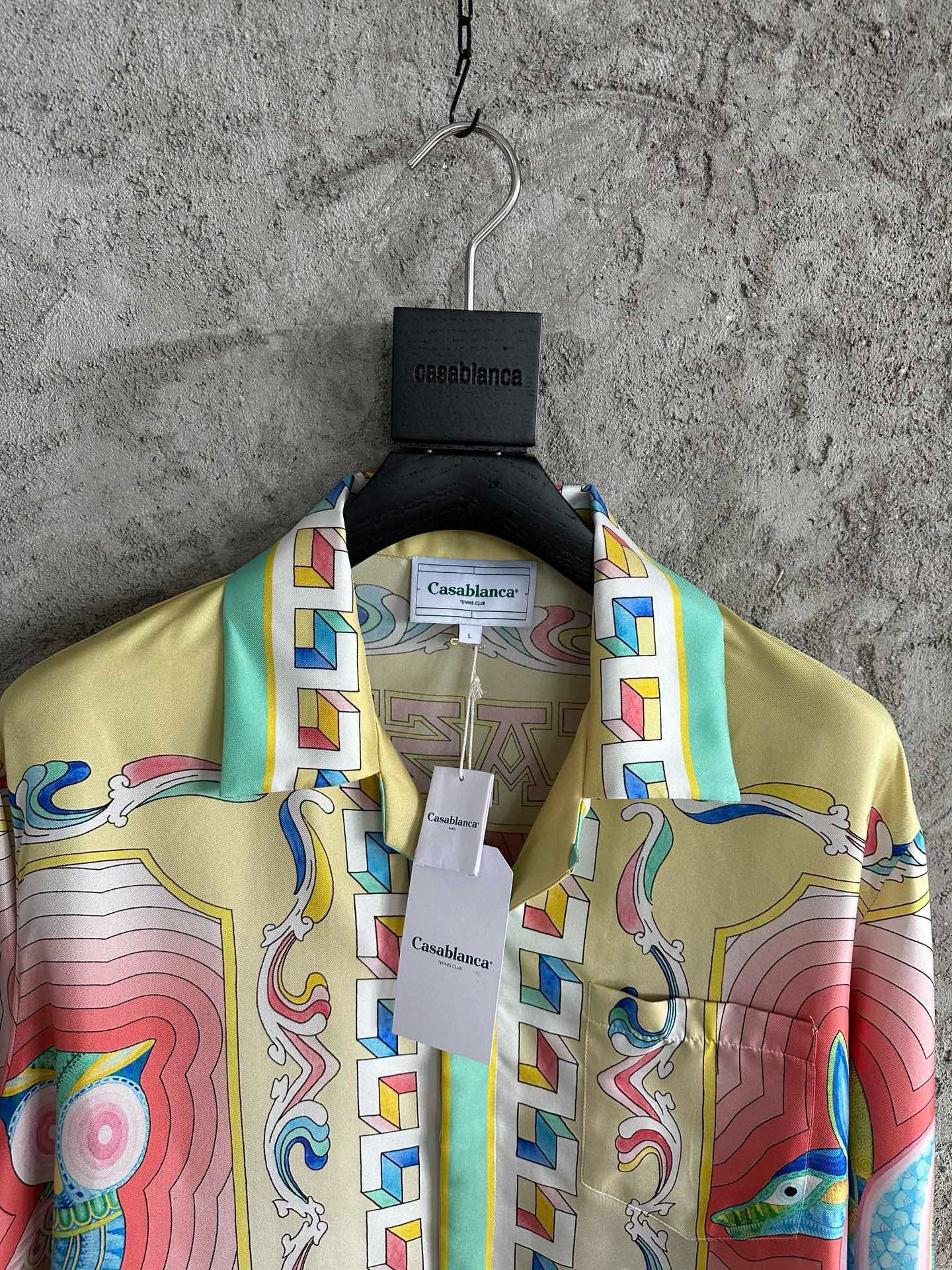Casablance Long Sleeve Polo