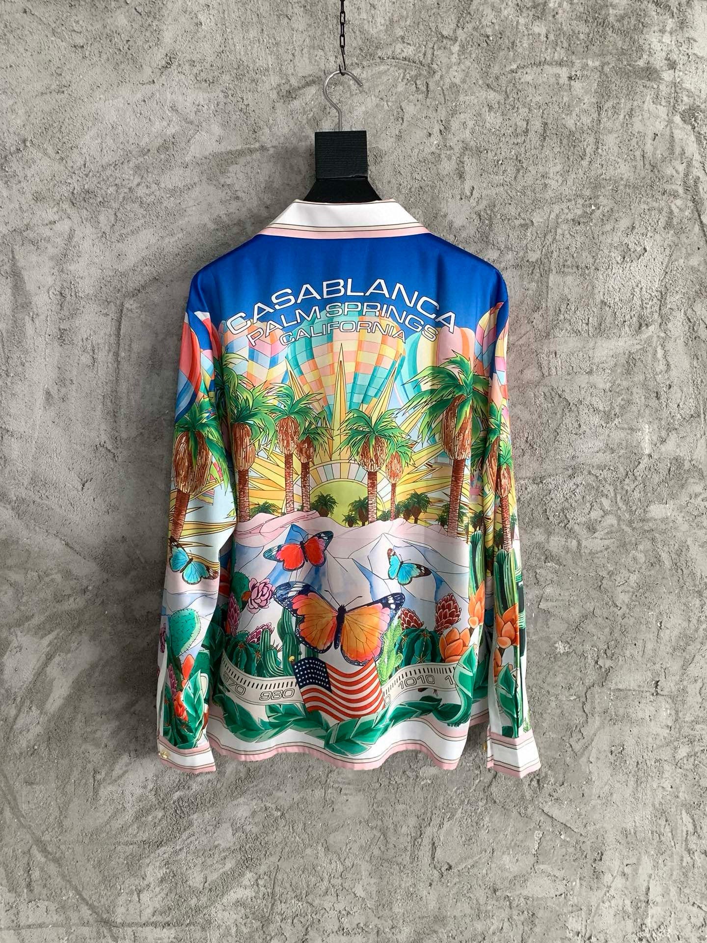 Casablance Long Sleeve Polo