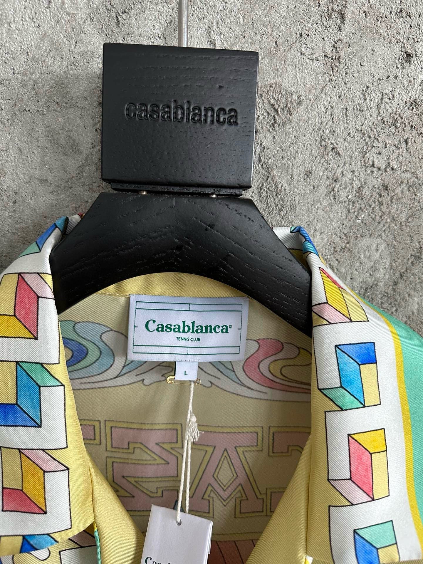 Casablance Long Sleeve Polo