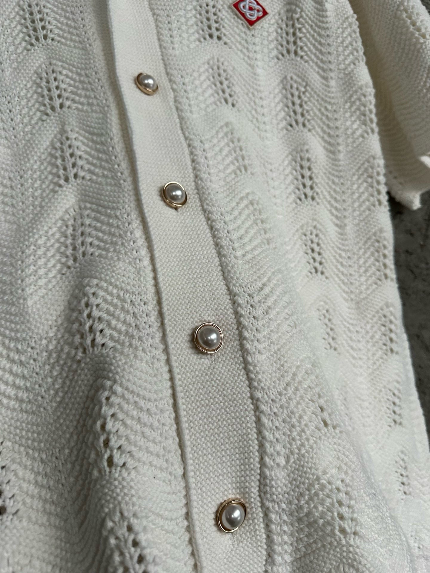 Casablance Short Sleeve Polo