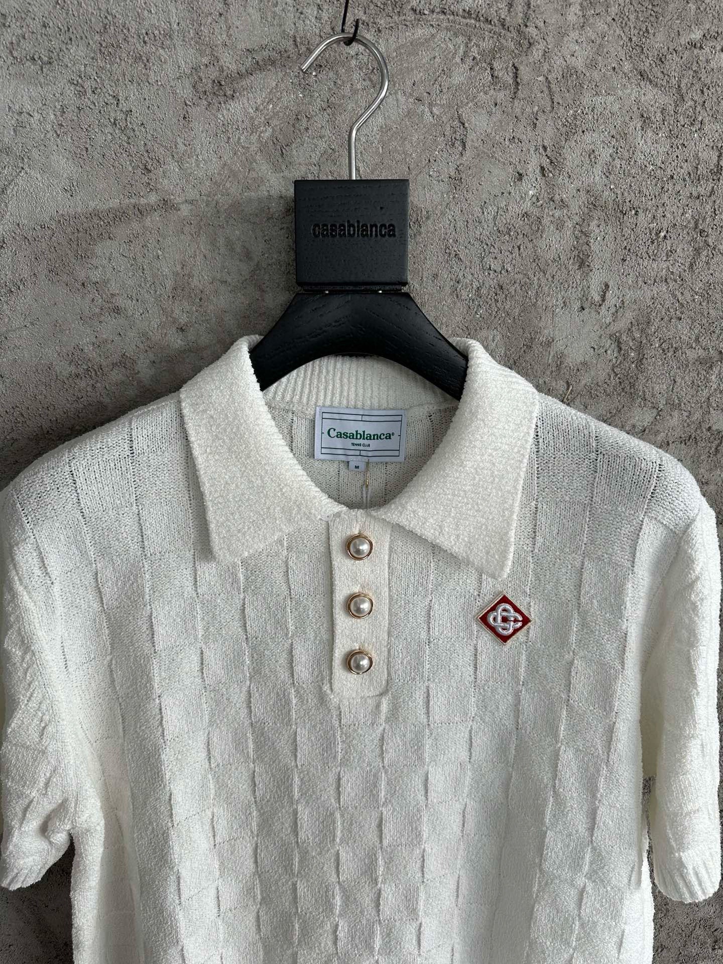Casablance Short Sleeve Polo